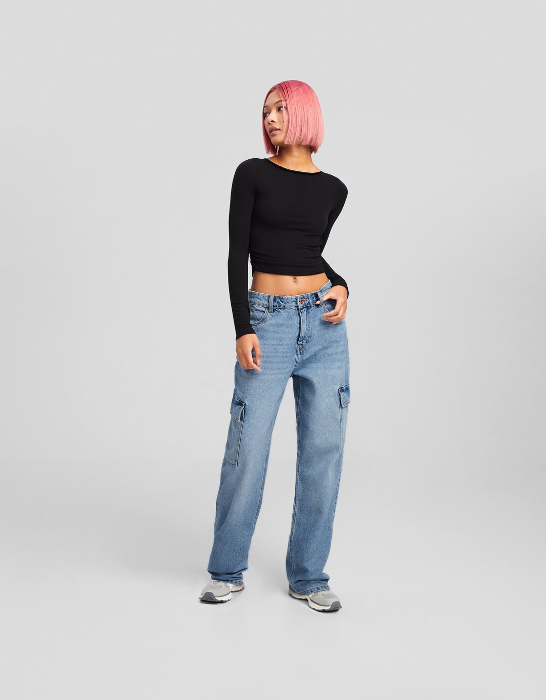Women’s Cargo Trousers | New Collection | BERSHKA