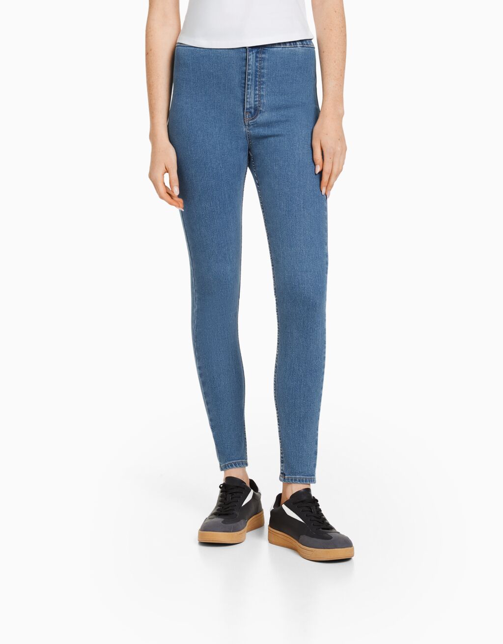 Bershka jegging hot sale high waist