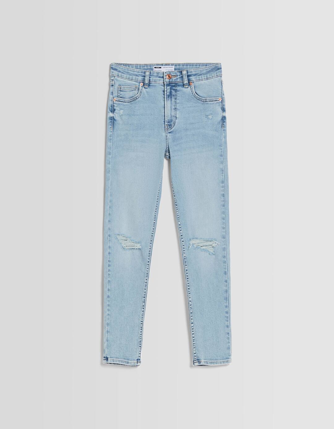 Jeans skinny vintage low waist