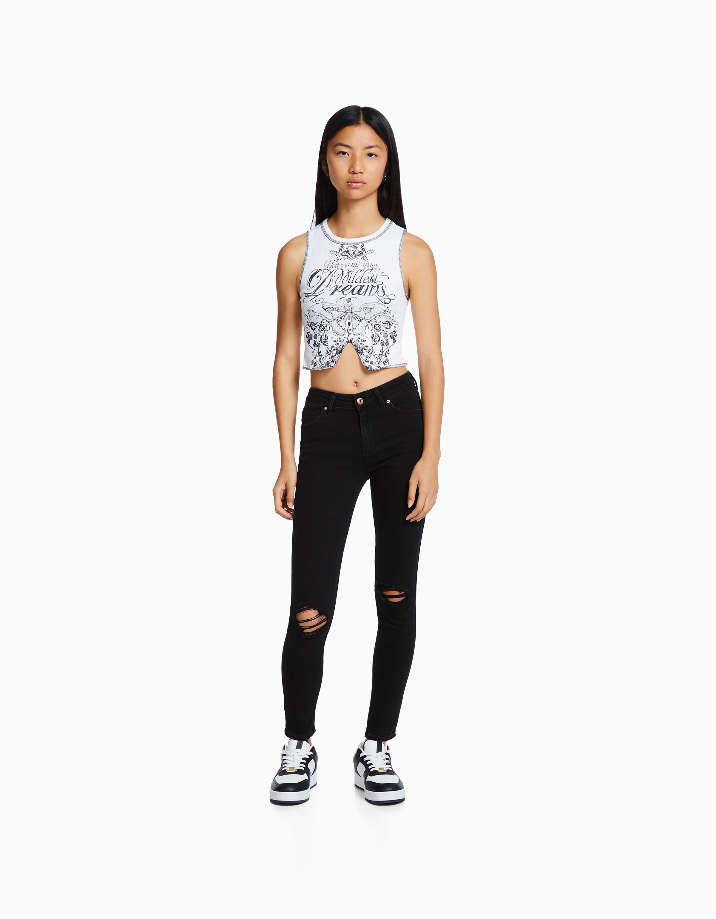 Bershka sales jeans skinny