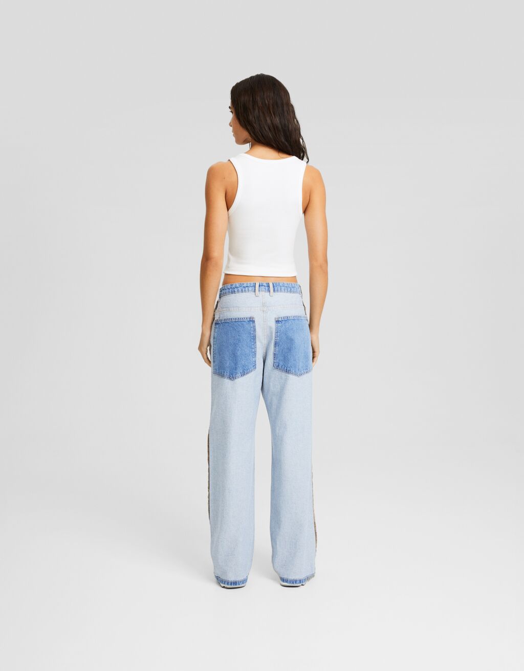 Jeans baggy reverse-Azul lavado-2