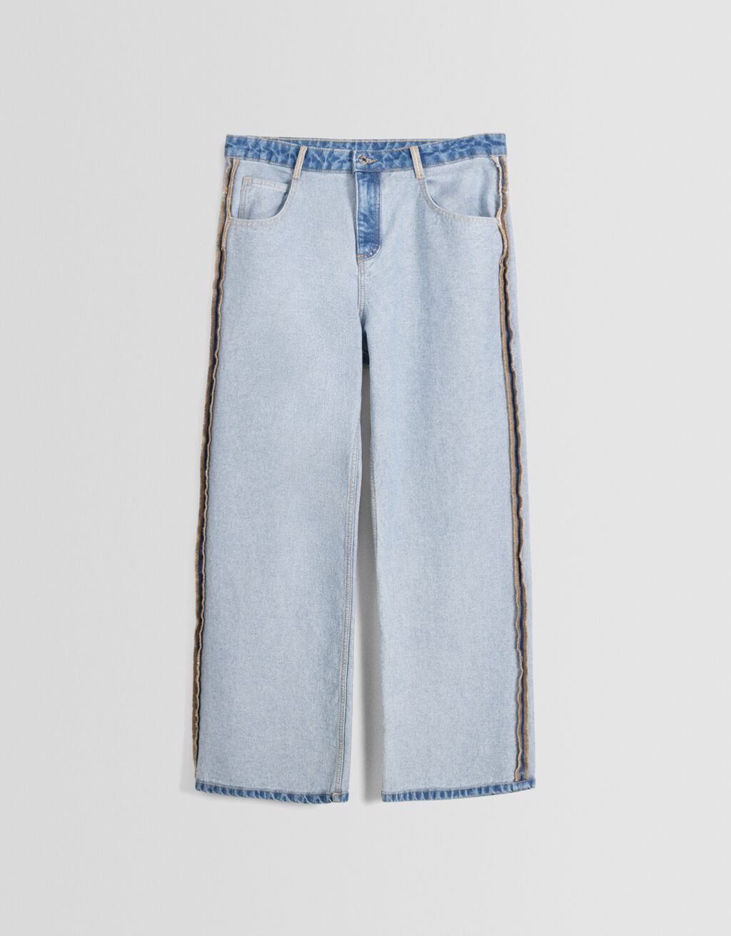 Jeans baggy reverse-Azul lavado-4