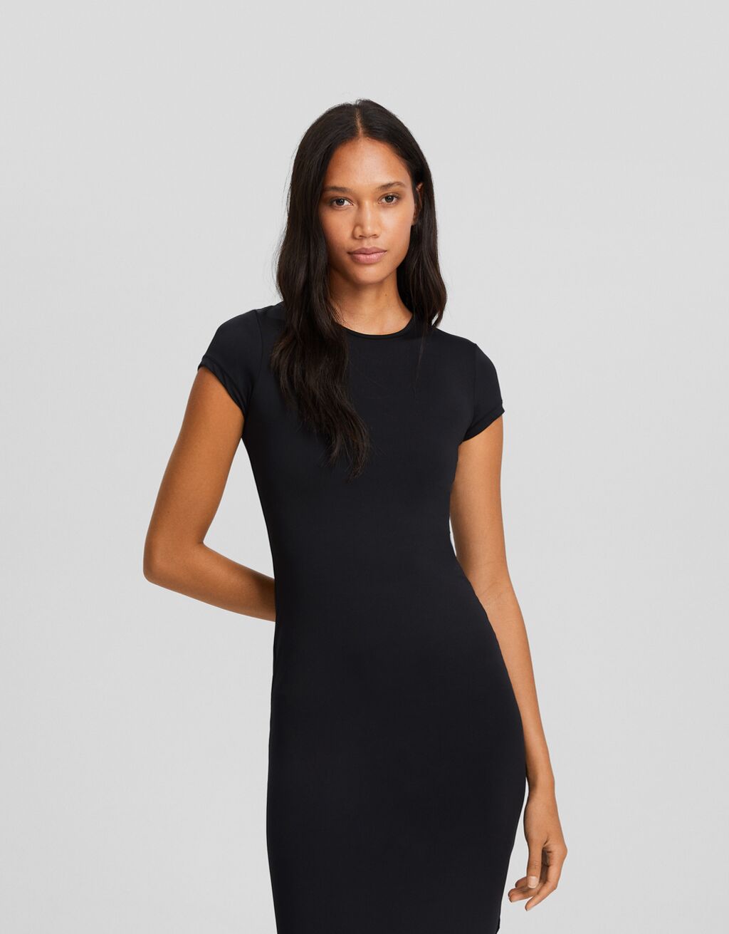 Shirt dress bershka new arrivals