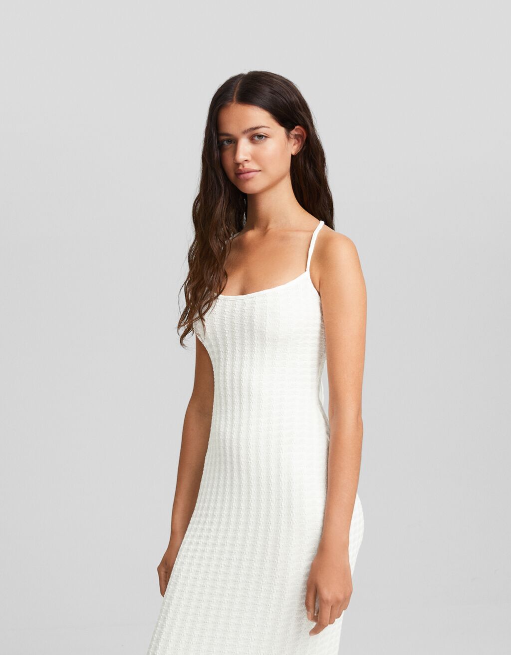 Vestito clearance lungo bershka