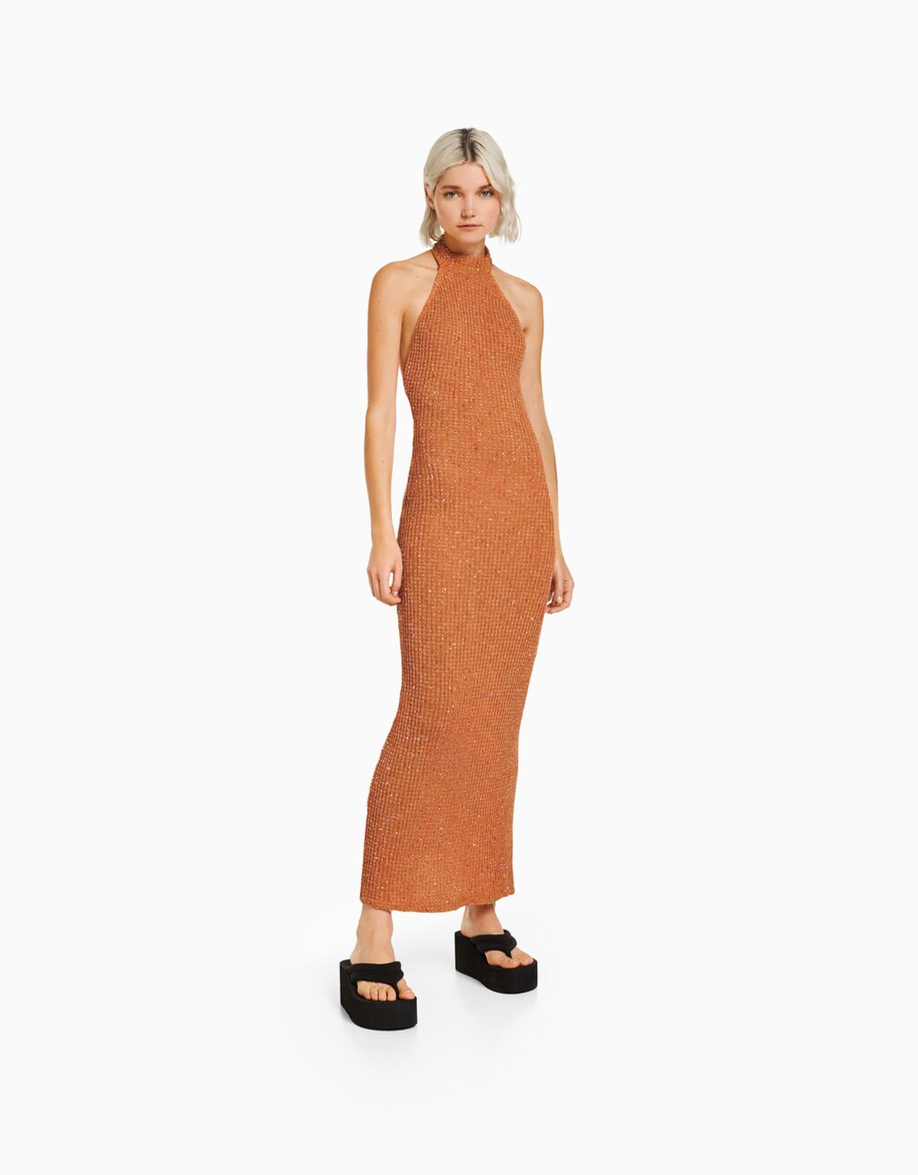 Bershka overall sale dress