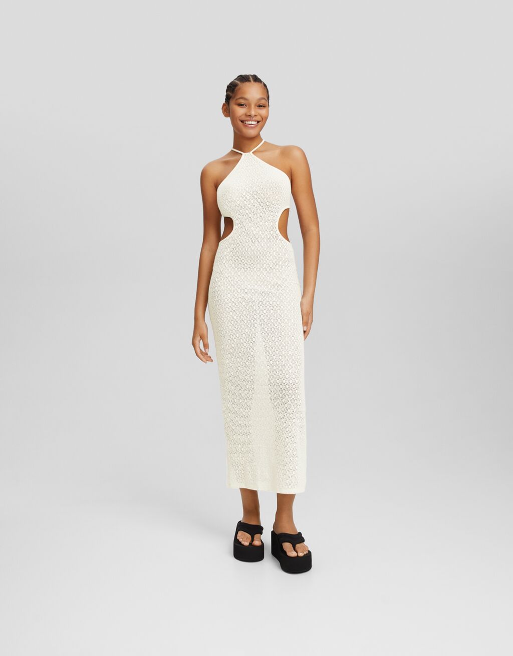 Bershka vestidos largos online