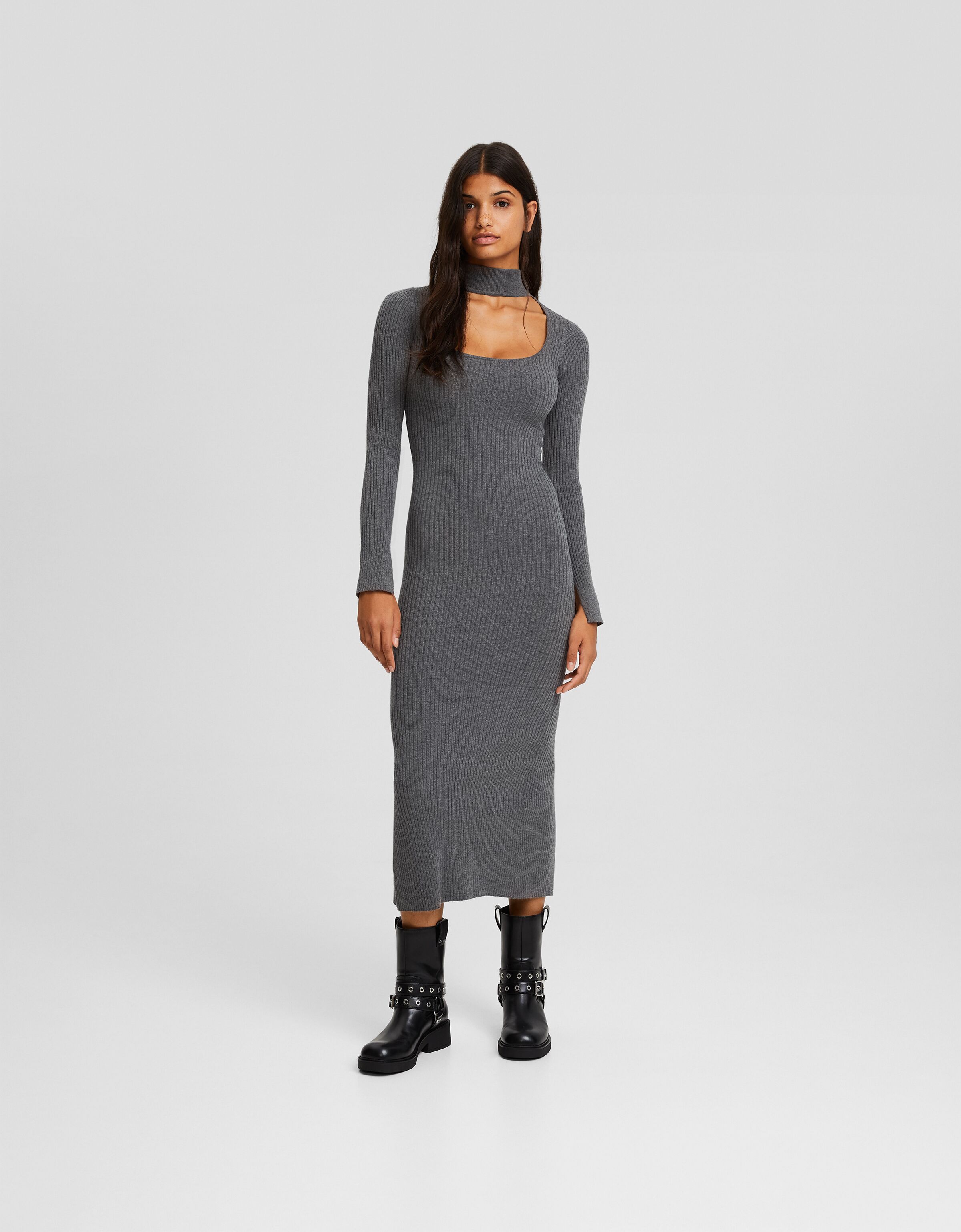 Choker midi dress sale