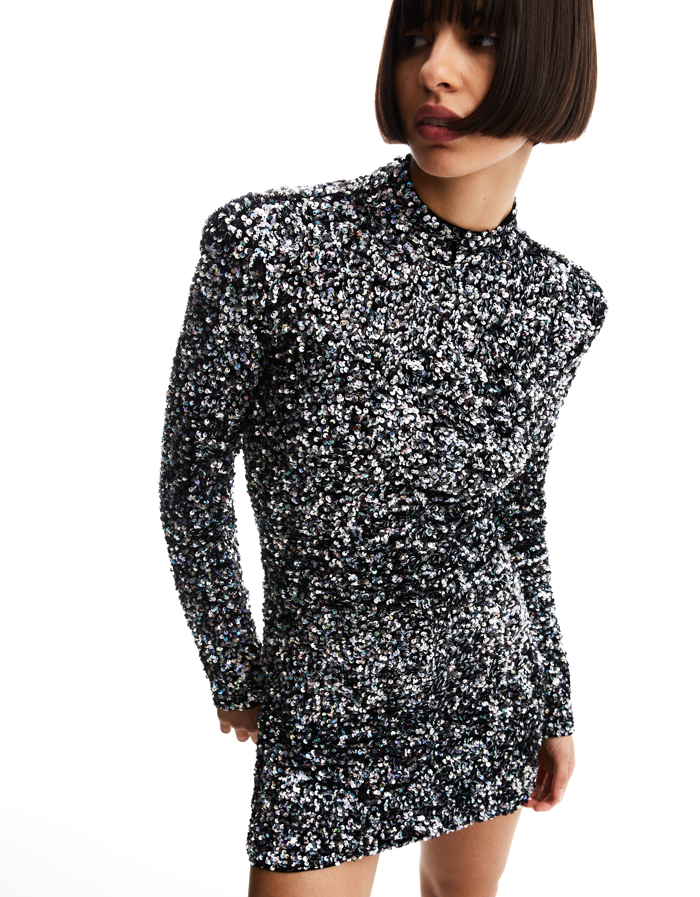 Bershka lentejuelas sales