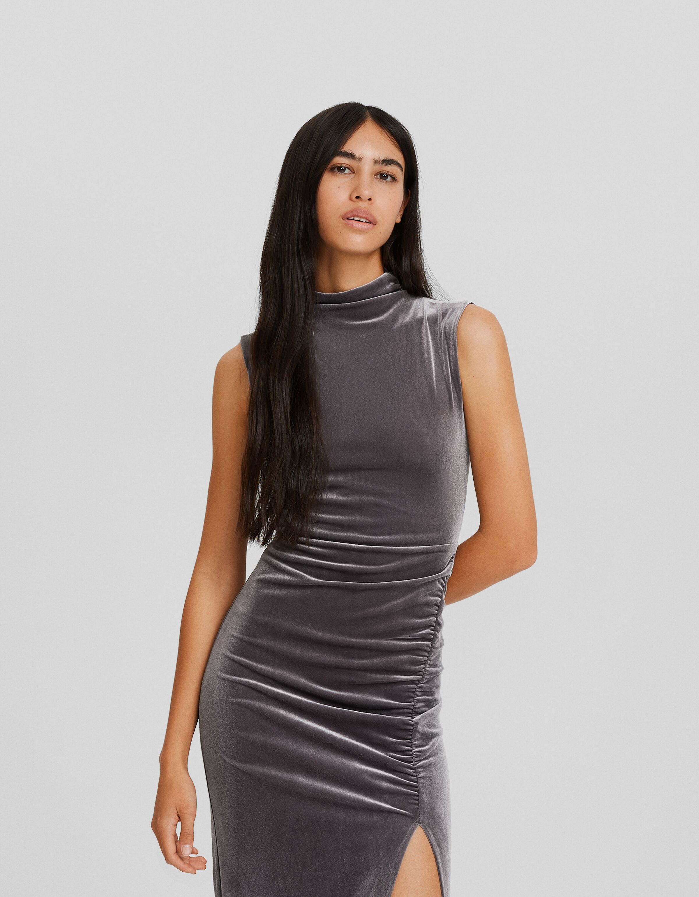 Bershka 2024 robe velour