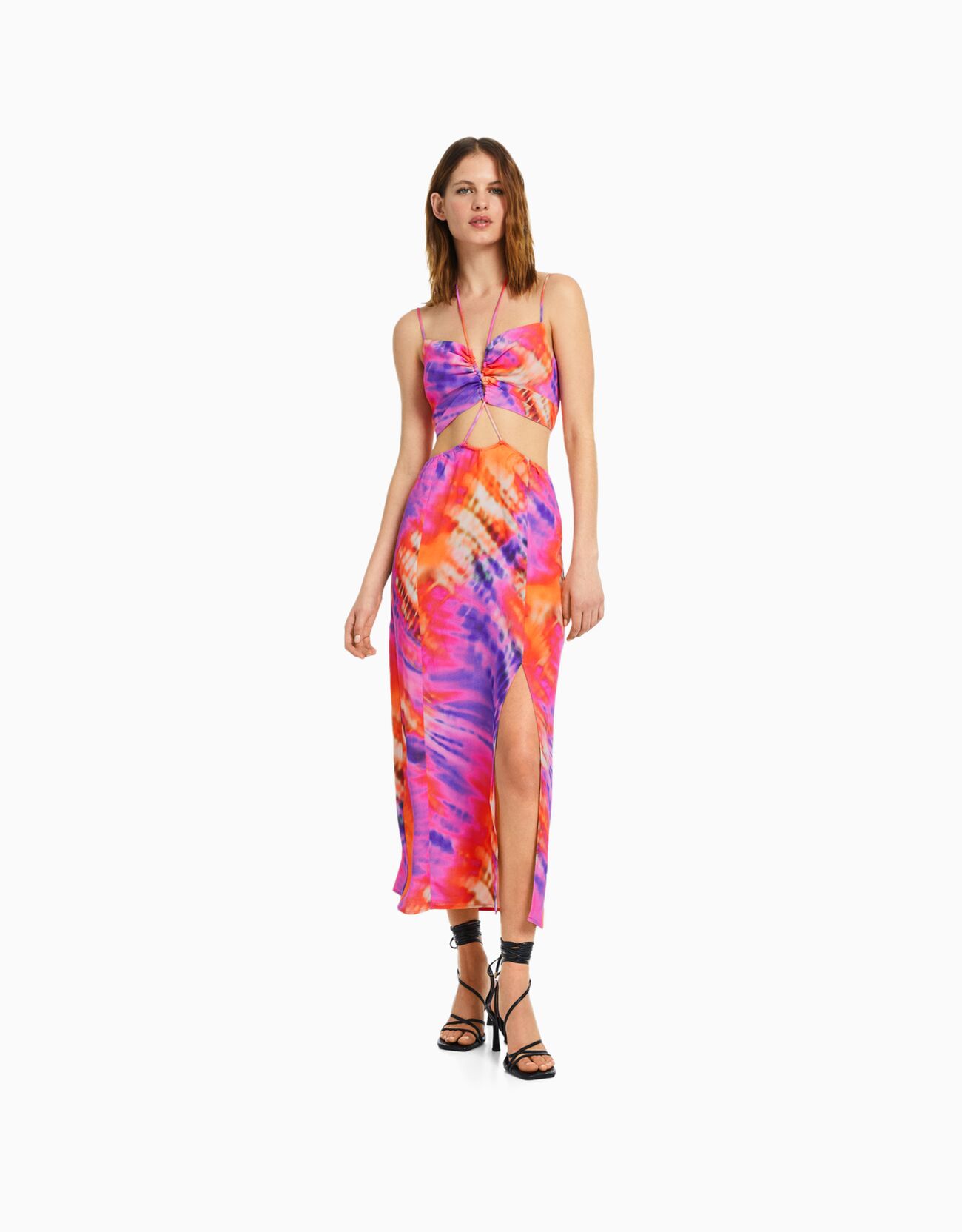 Bershka tie dye dress shop