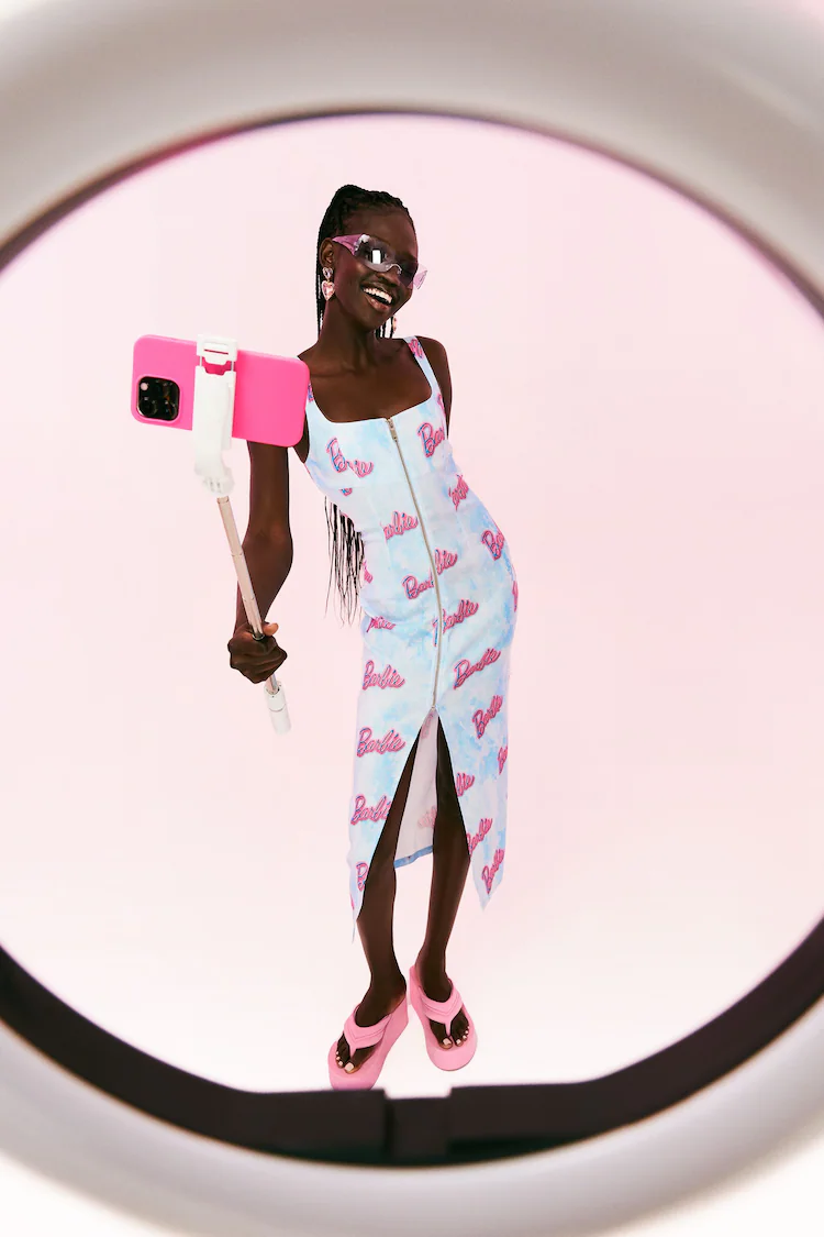 Vestido Barbie Estampado