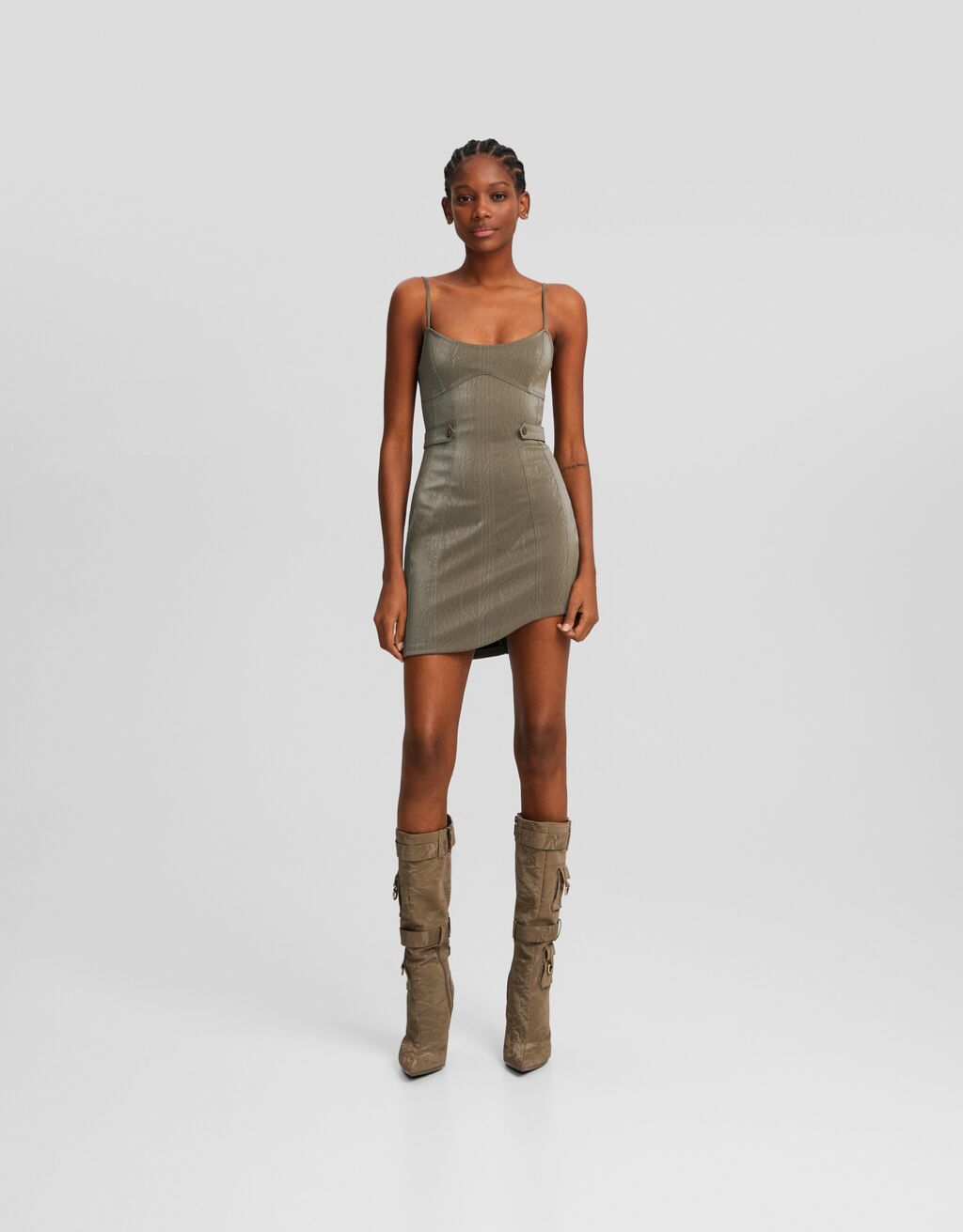 Strappy mini dress top