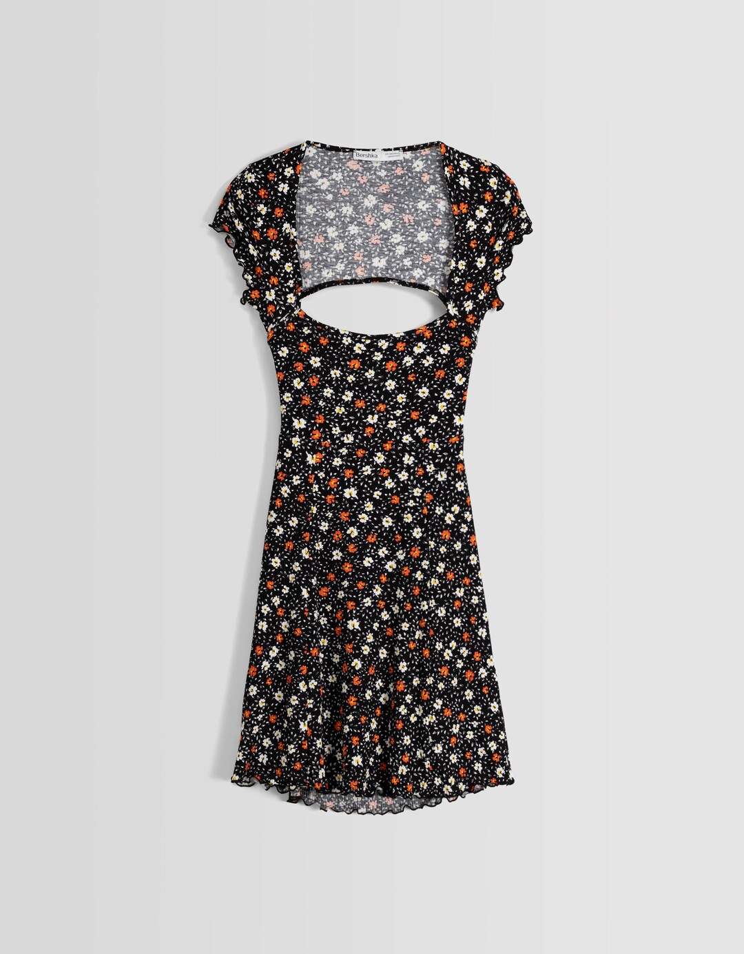 Minivestit màniga curta estampat floral
