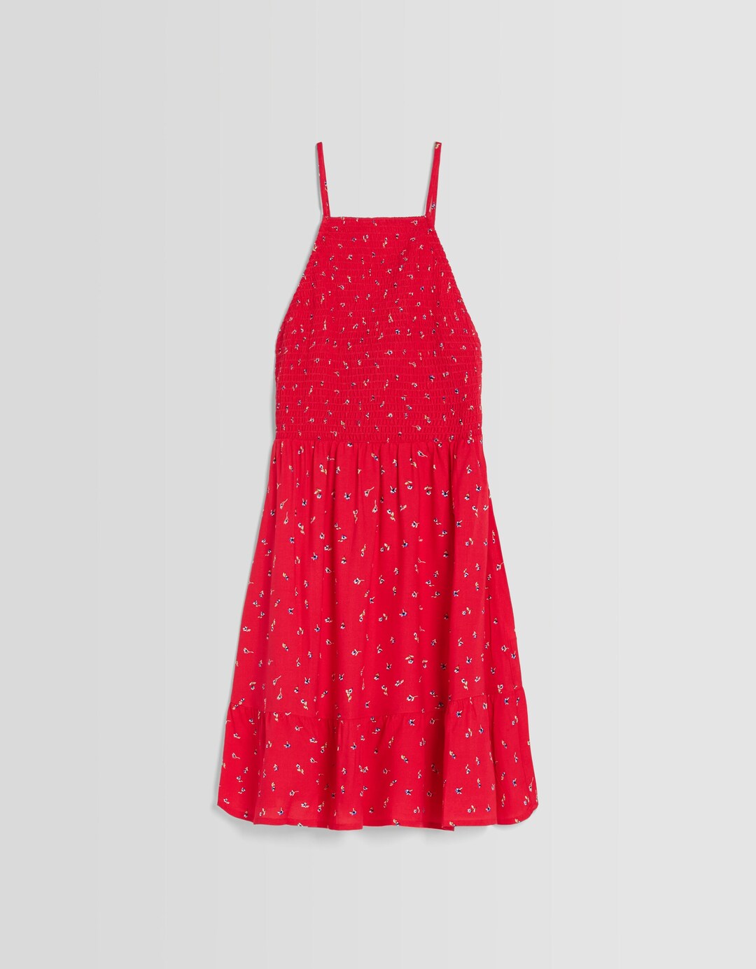 Minivestit coll hàlter estampat