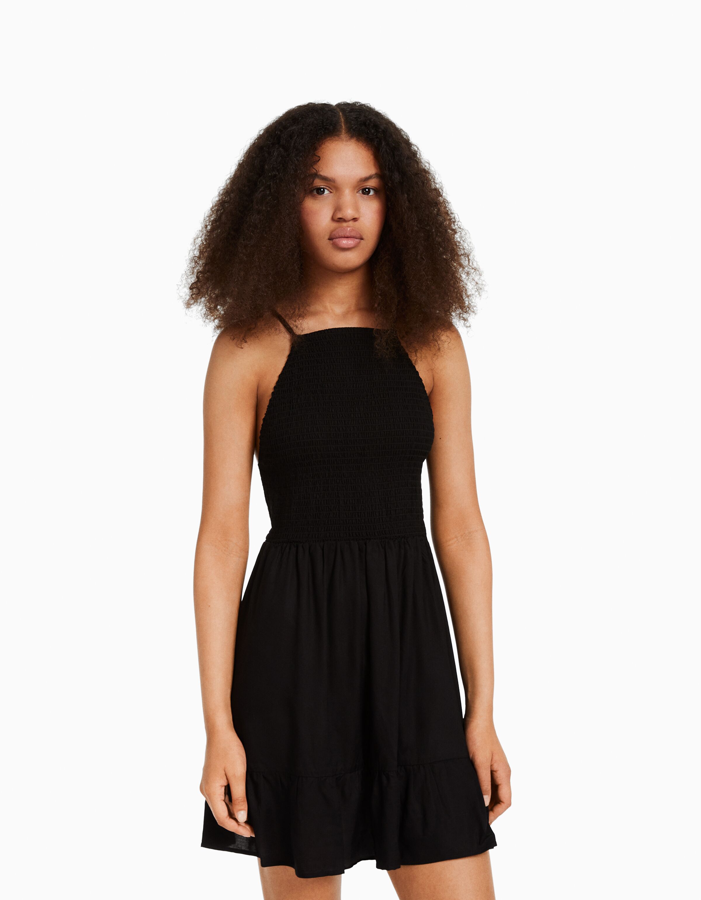 Halter skater dress top forever 21