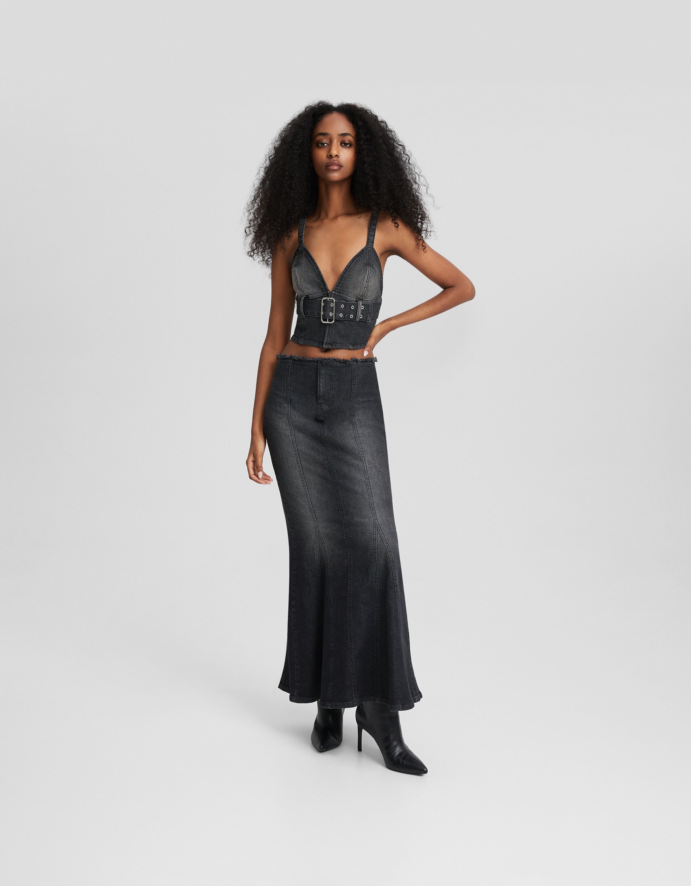 Bershka jupe en jean deals