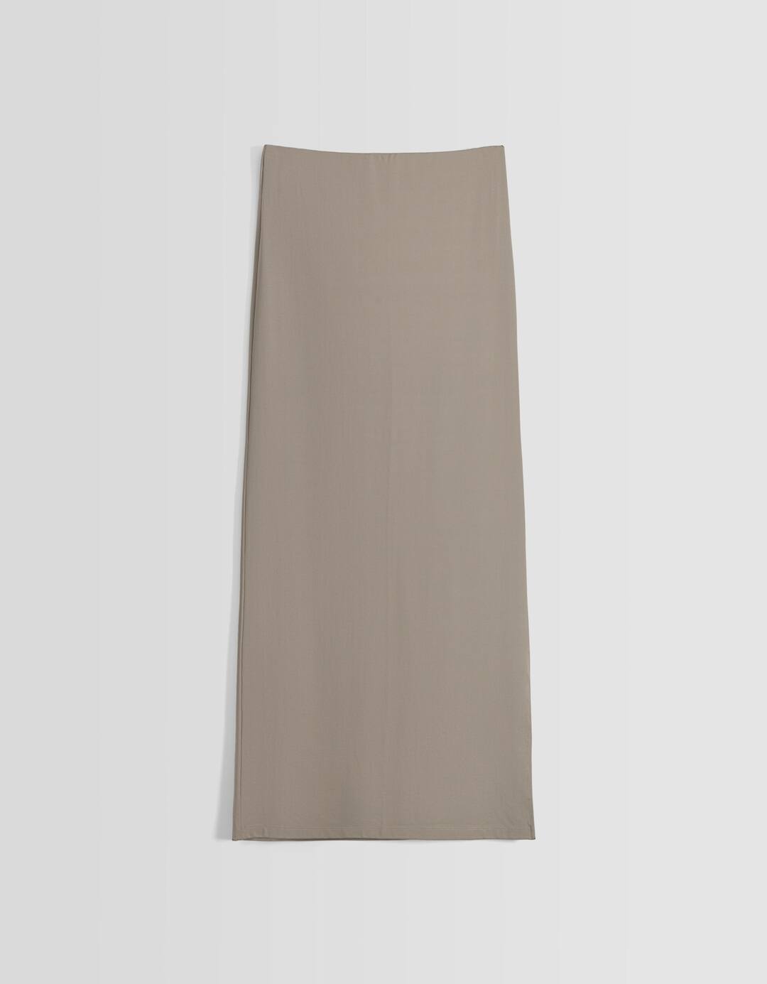 Falda maxi larga