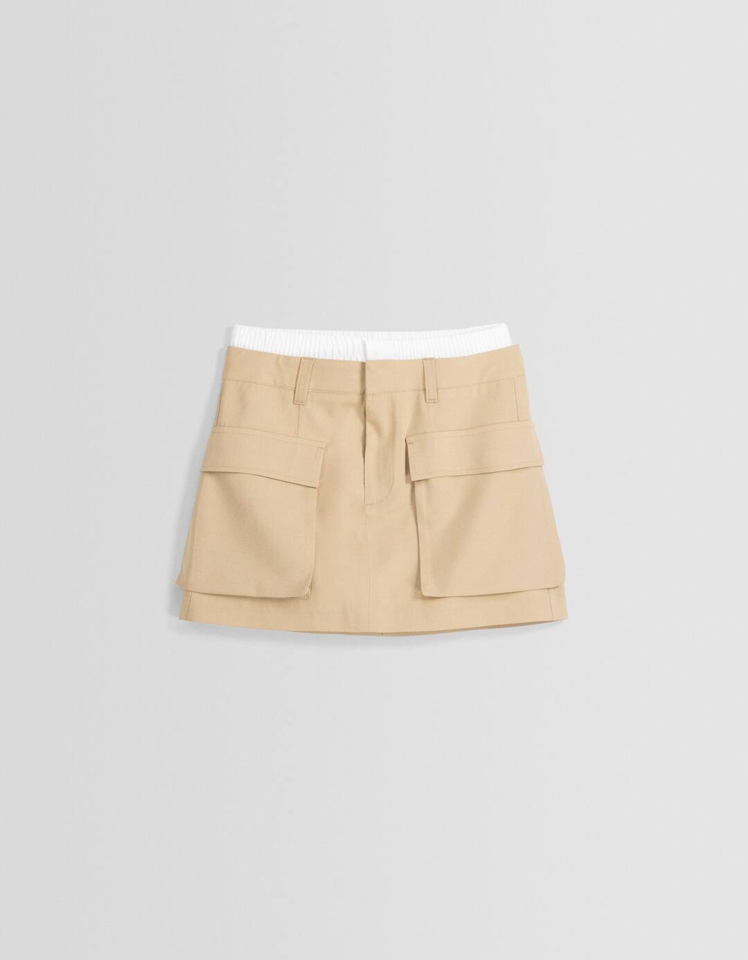 Minissaia cargo cintura underwear