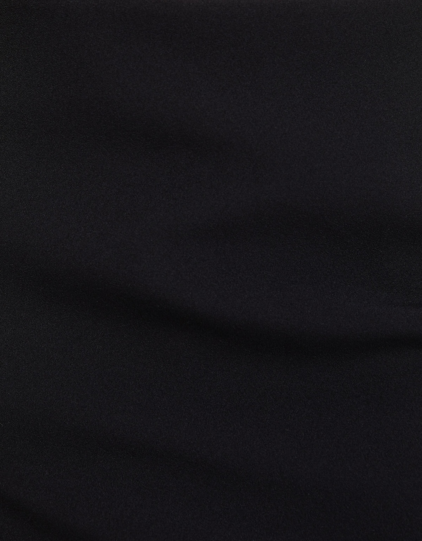 Falda pantalón tailoring-Negro-5