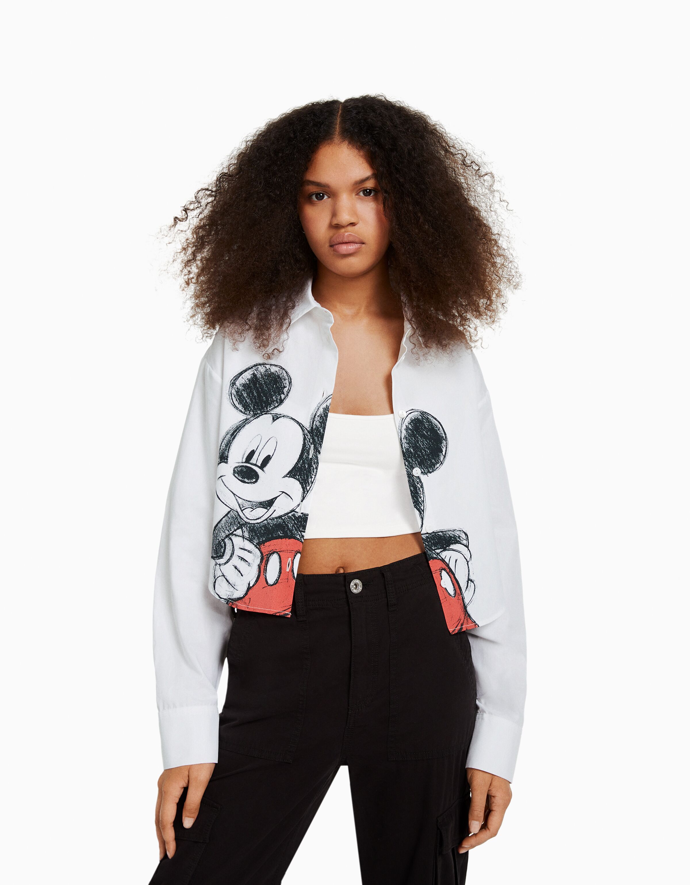 Basket mickey bershka hot sale