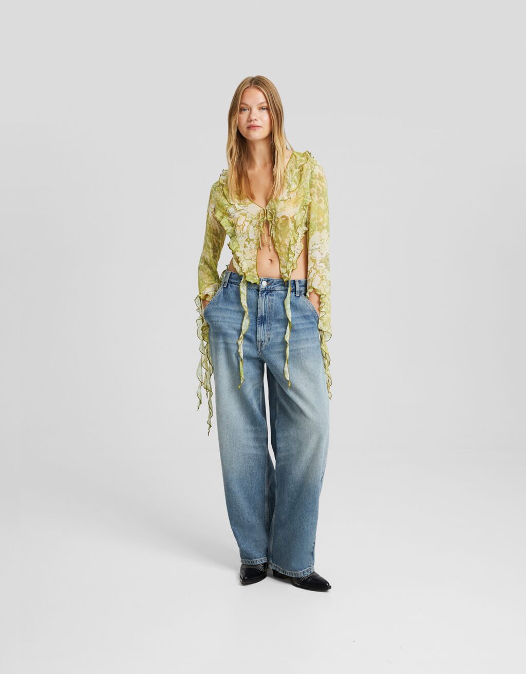 Blusas best sale bershka mujer
