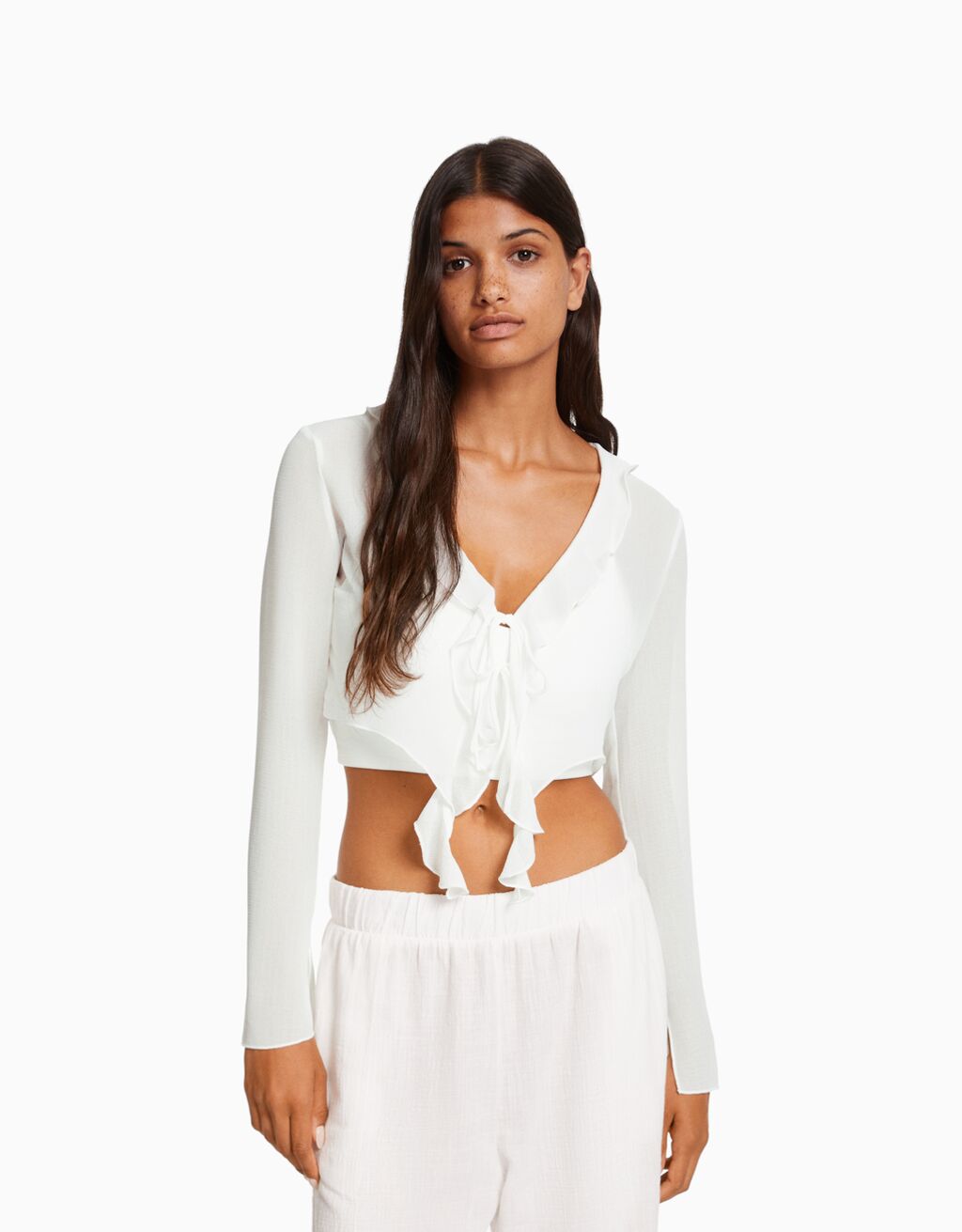 Camicetta chiffon discount