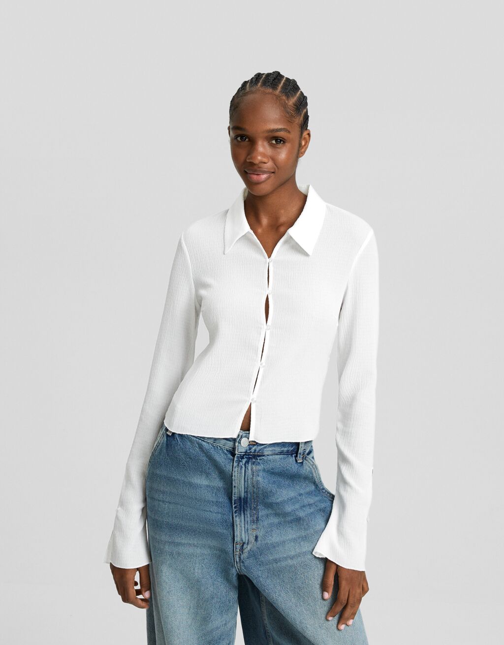 Camisas mujer bershka deals