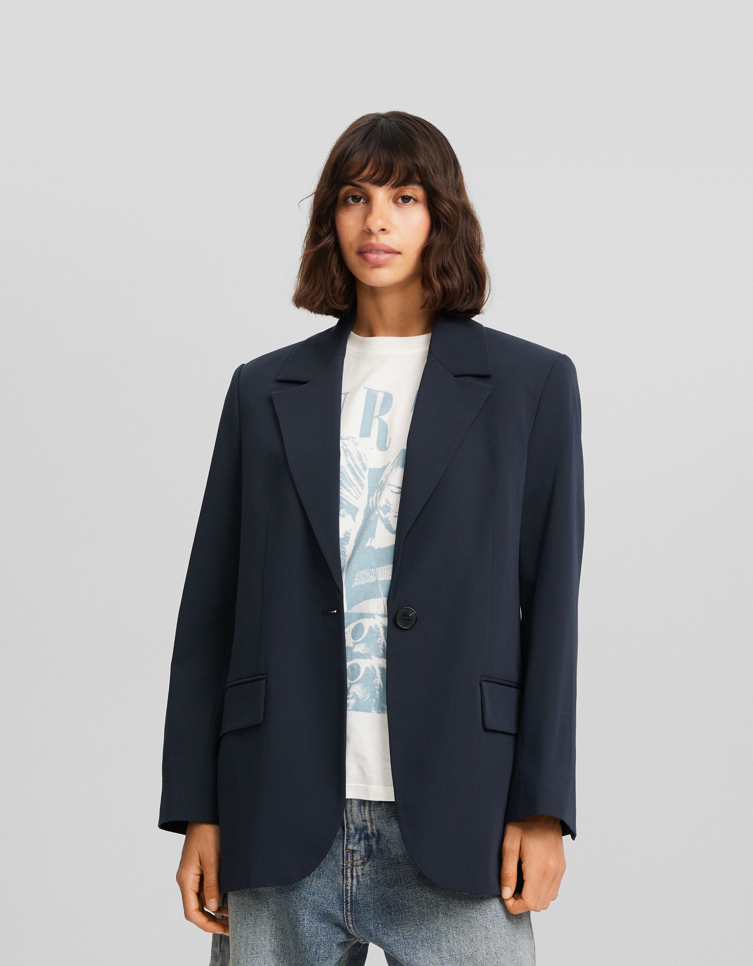 Veste blazer best sale femme bershka