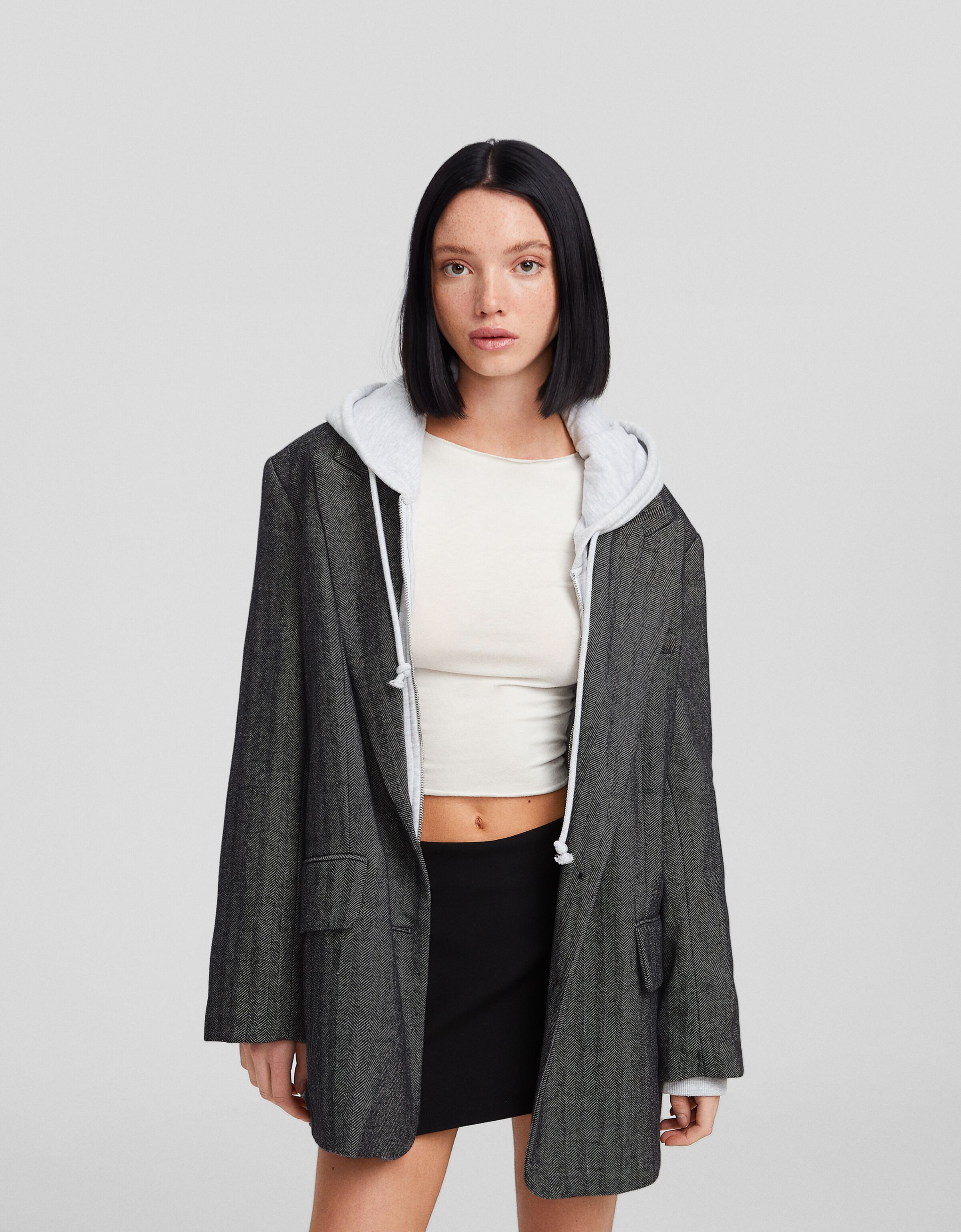 Bershka 2024 wool jacket