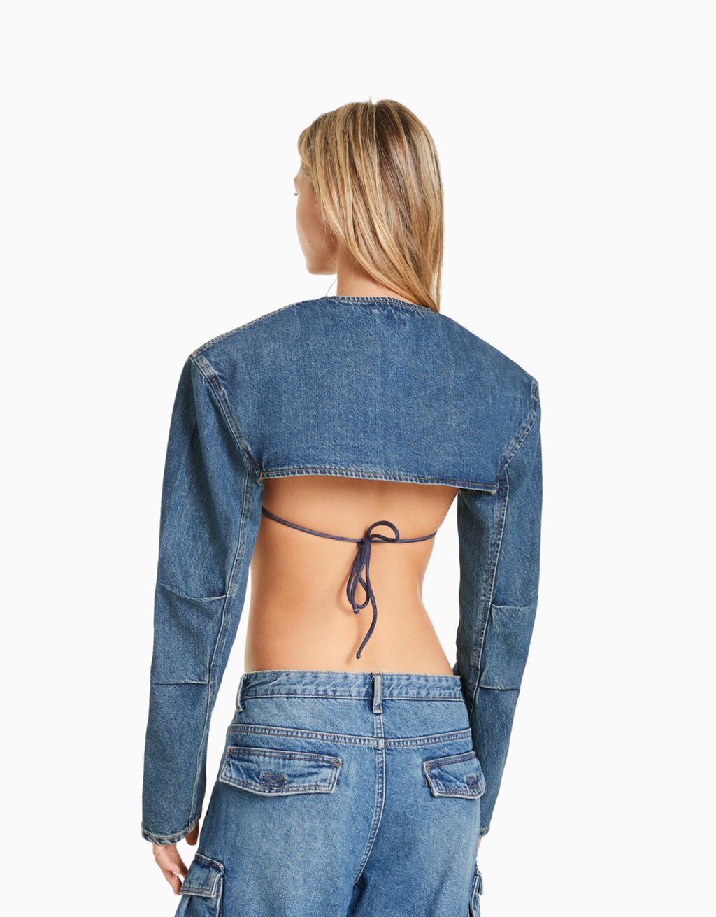 Jean on sale bolero jacket