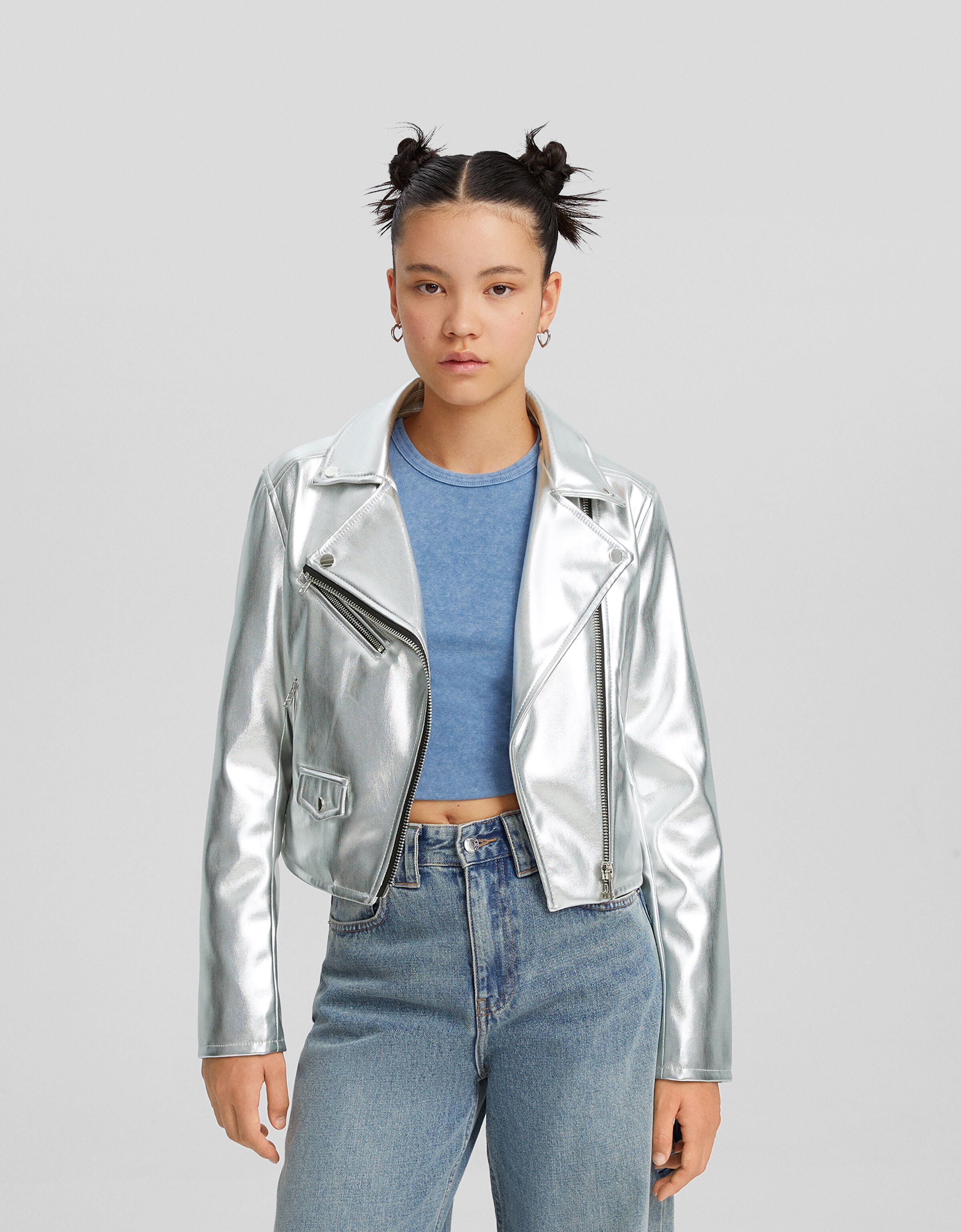 Bershka outlet pu biker