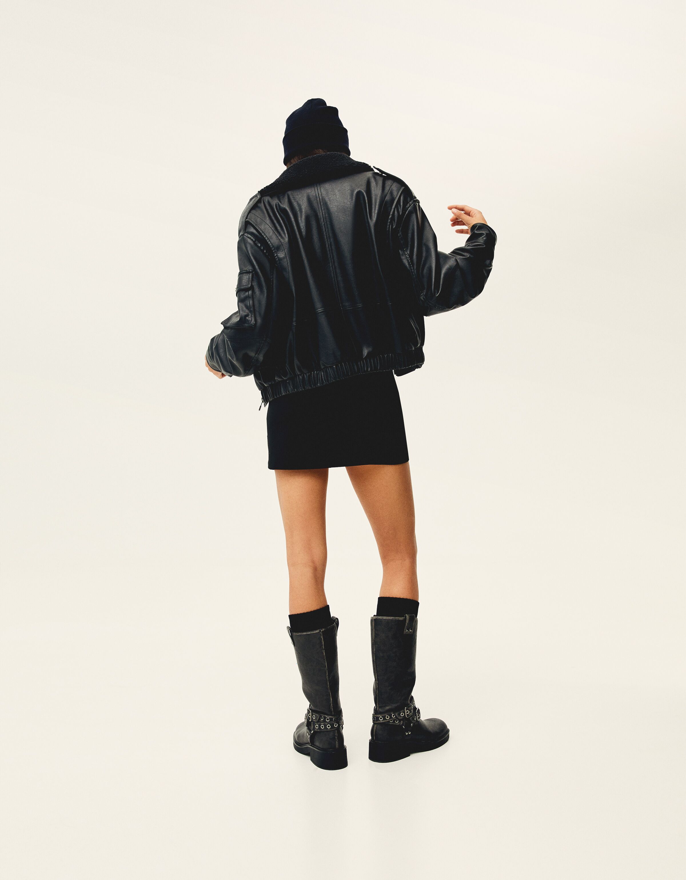 Blouson discount court moutonné