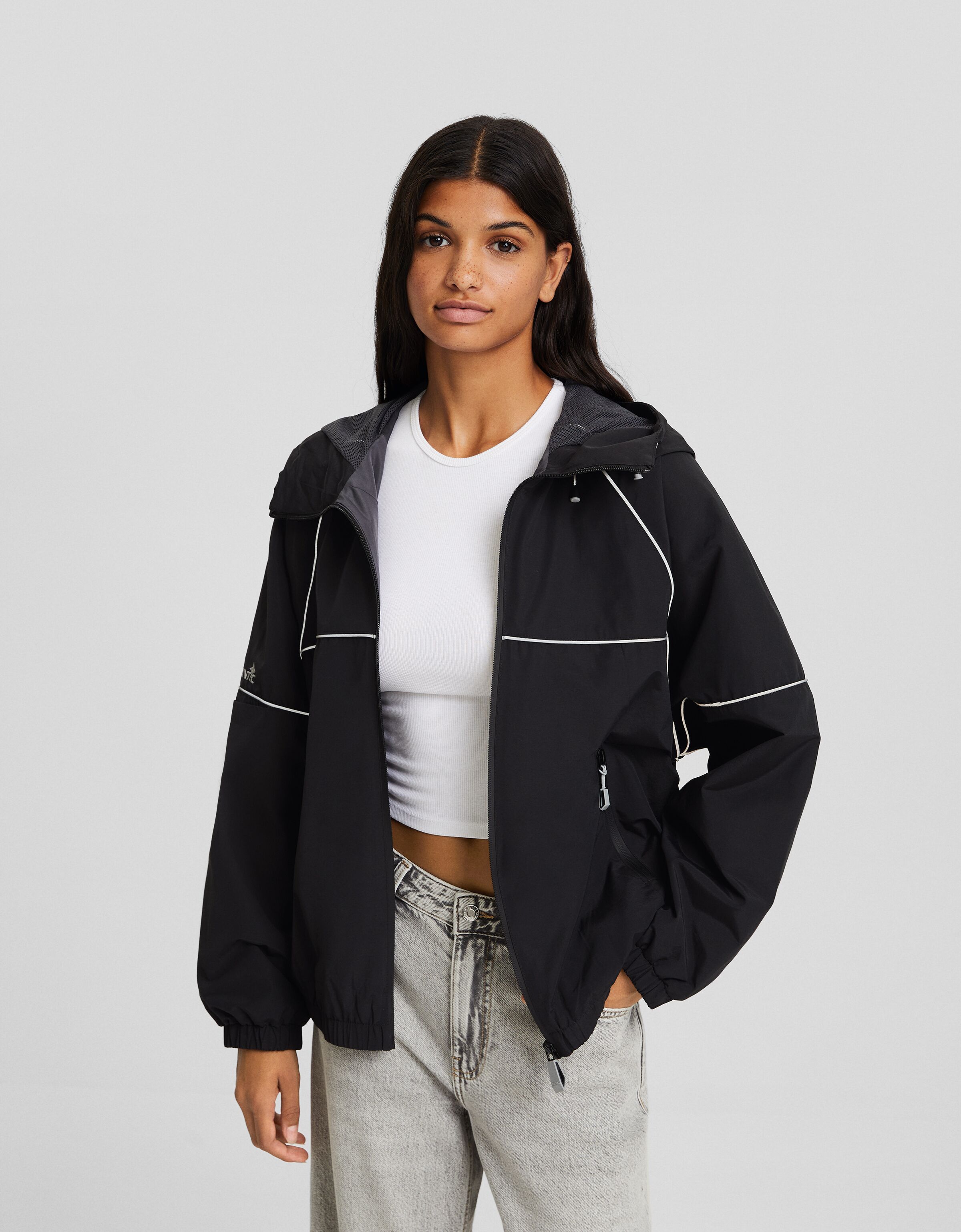 Blouson reflechissant femme new arrivals