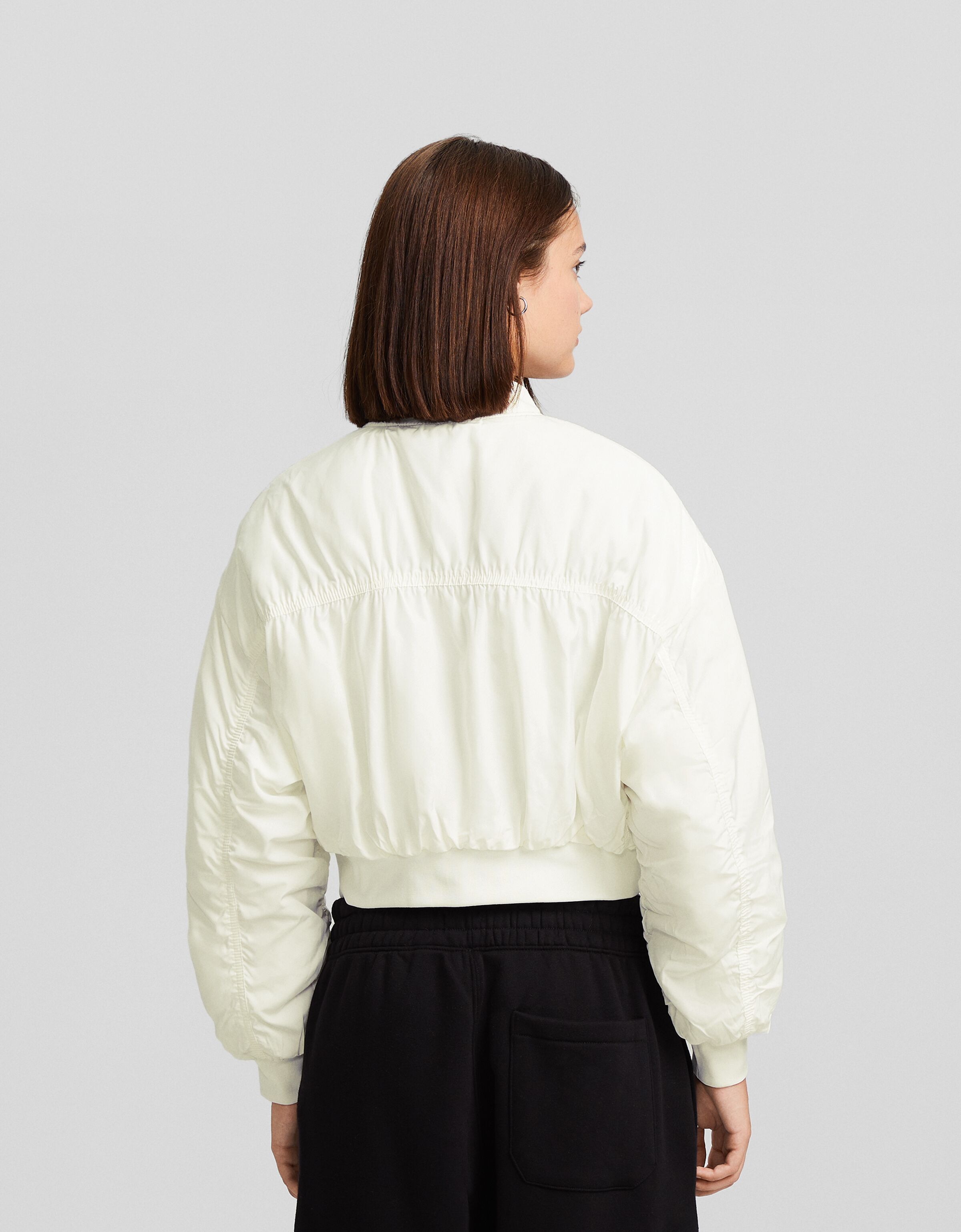 Cropped jacket bershkastyle Women Bershka