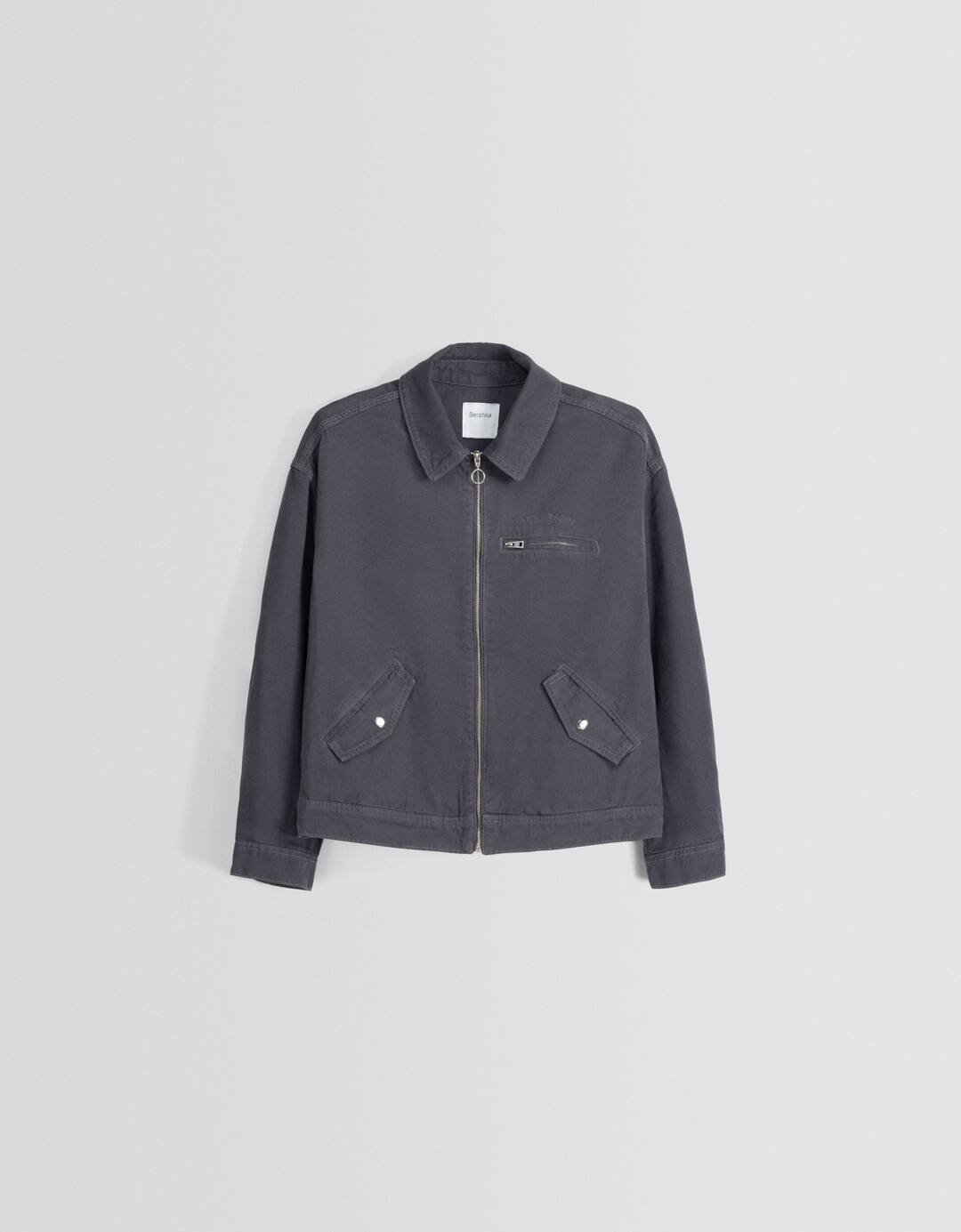 Quilted canvas worker jacket