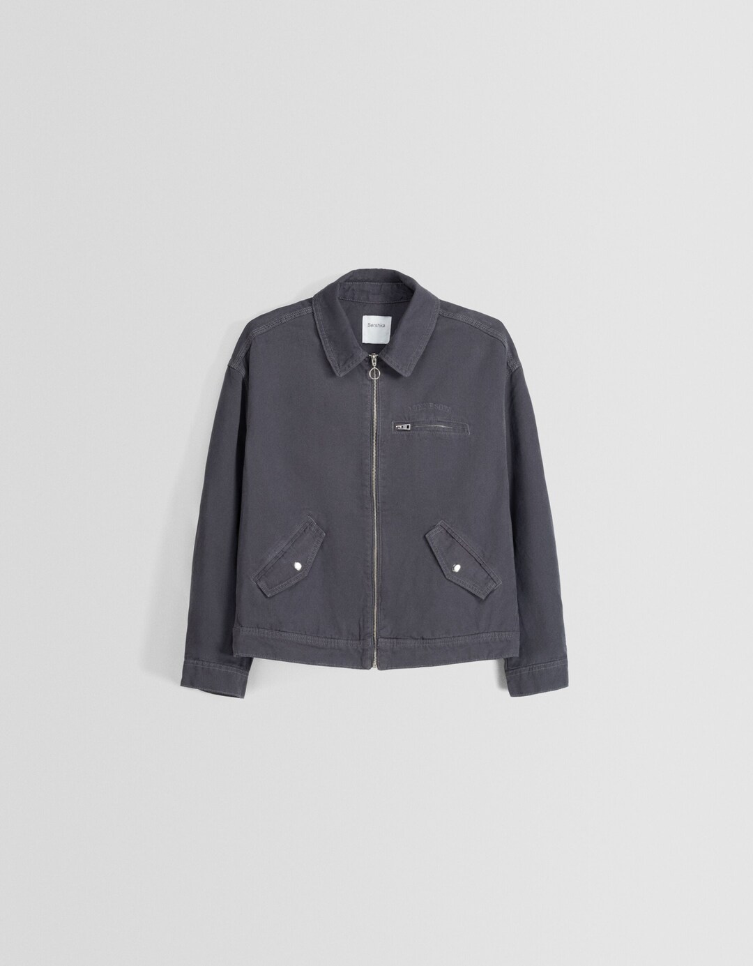 Quilted canvas worker jacket