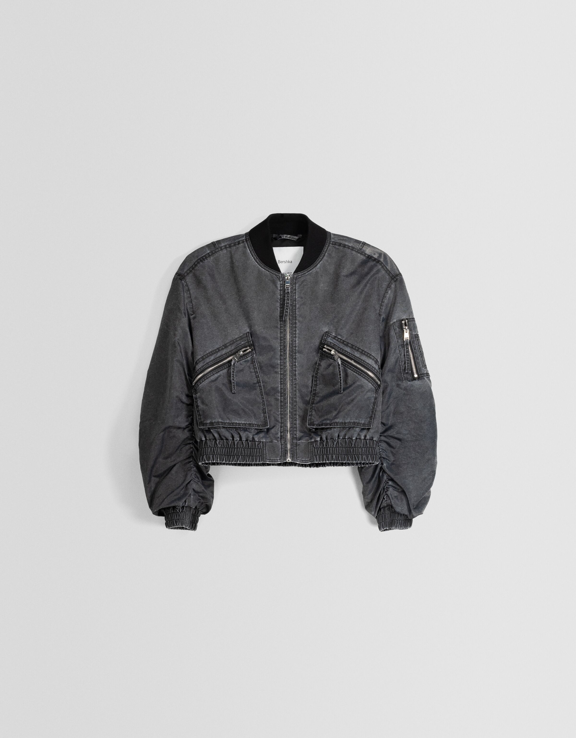 Veste 2025 cuir bershka