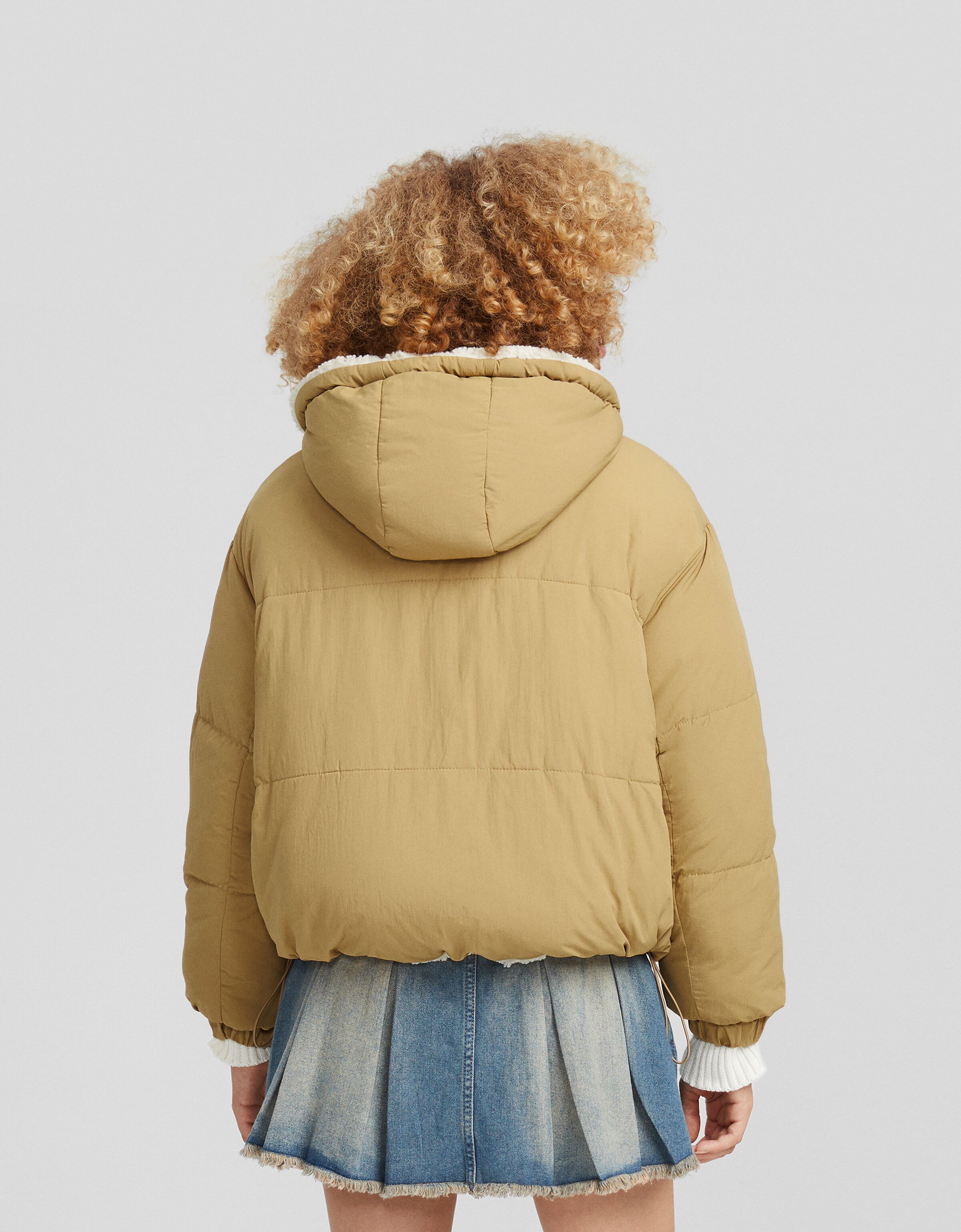 Bershka reversible store jacket
