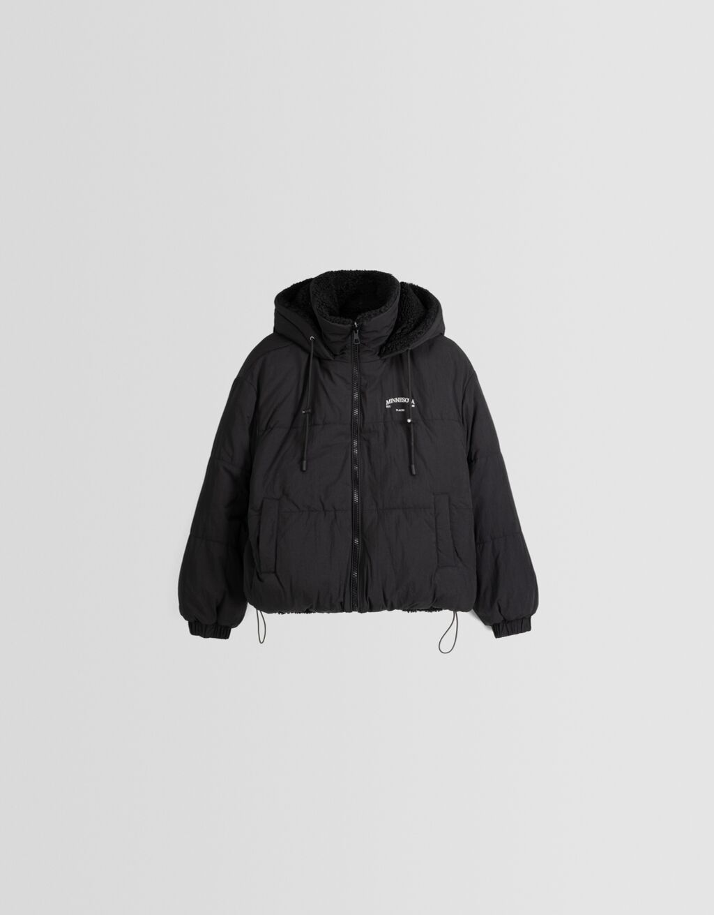 Bershka best sale reversible jacket