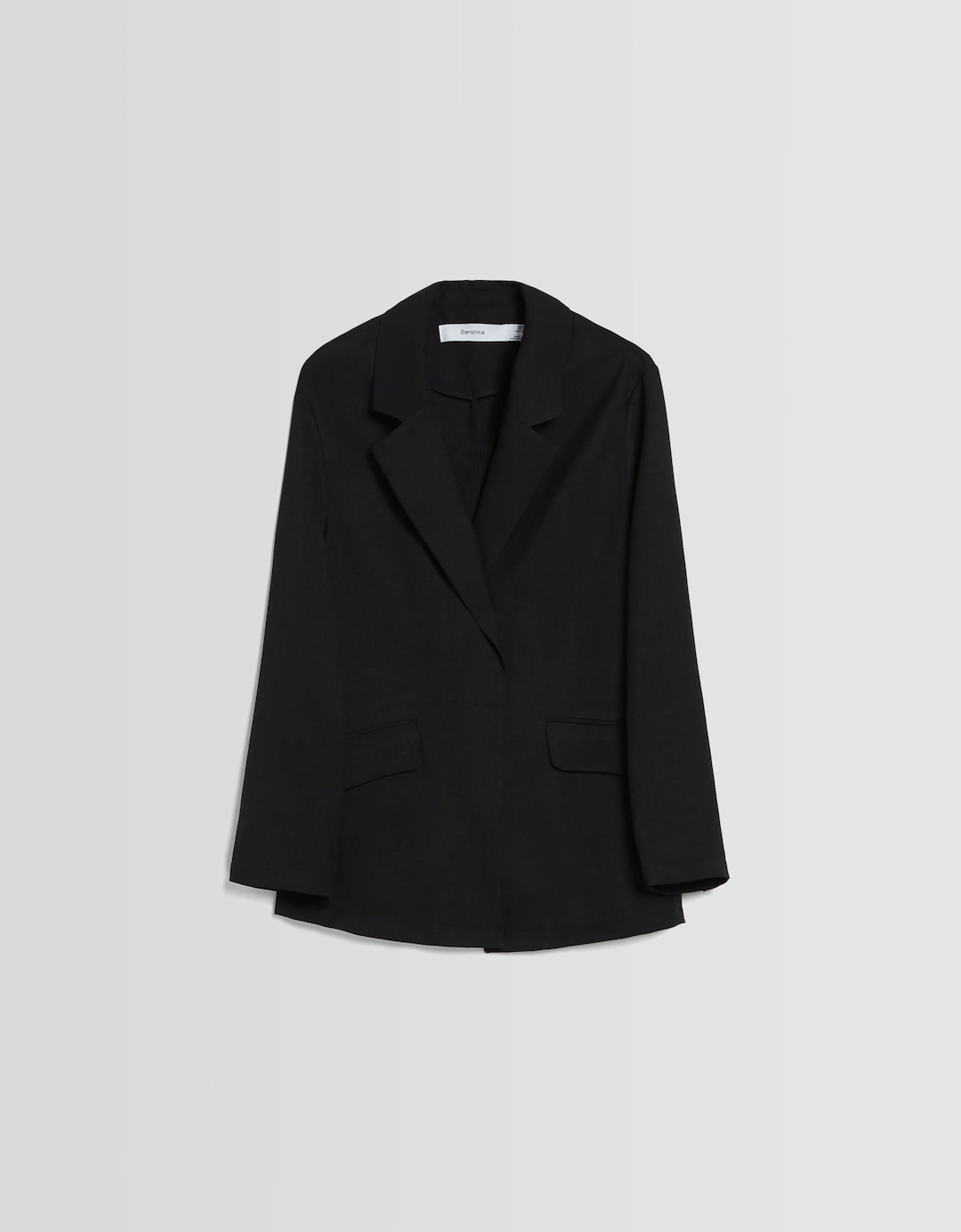 Feminine-cut flowing blazer