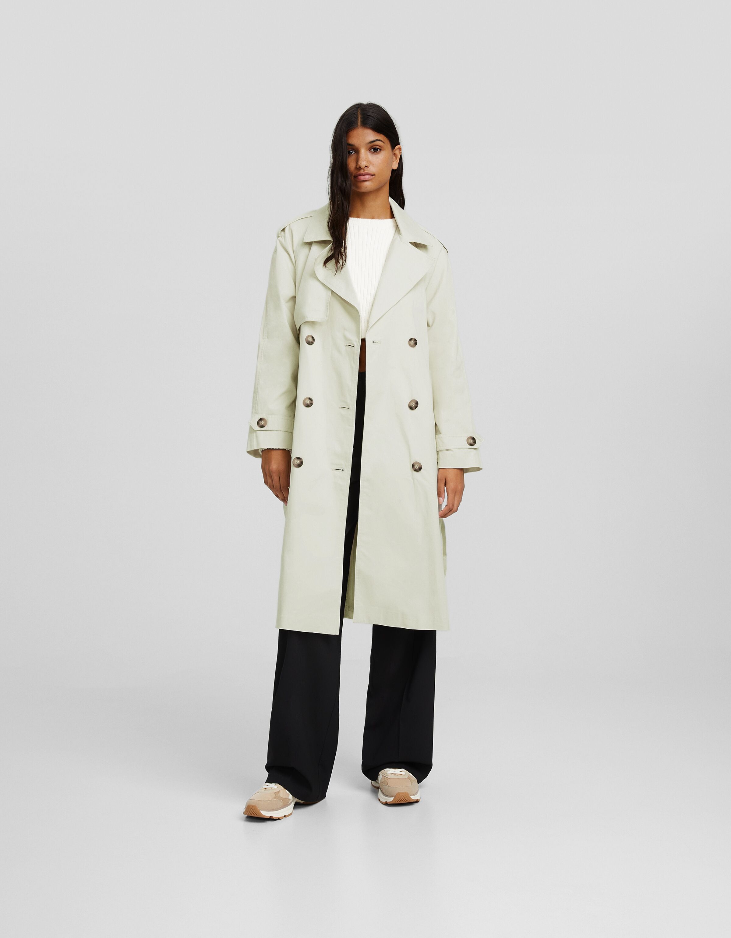 Manteau best sale reflechissant bershka