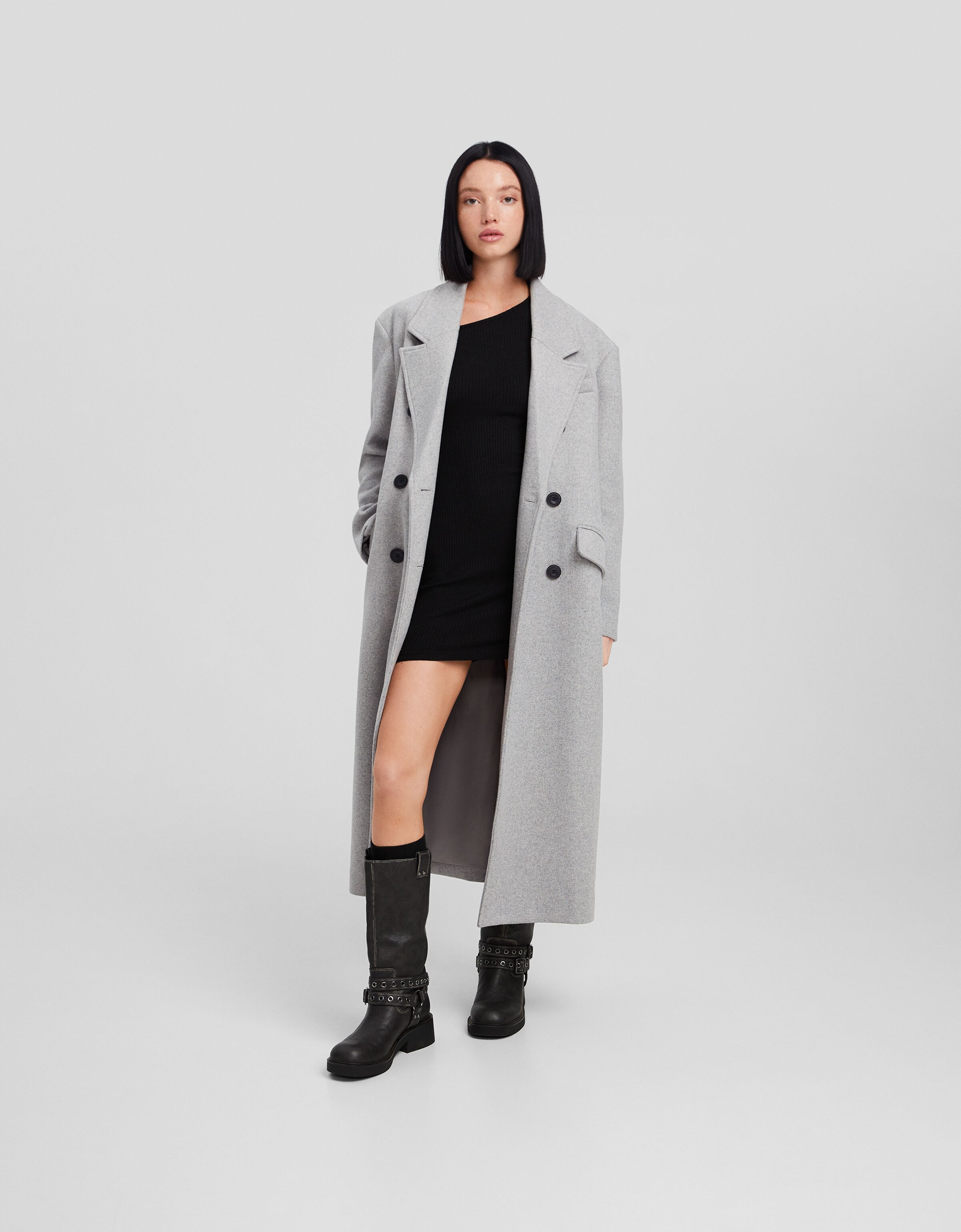 Manteau bershka on sale