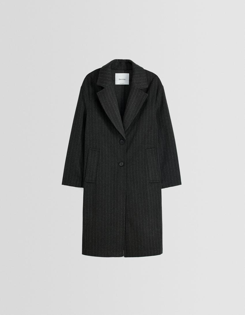 Sobretudo comprido-Cinzento-escuro-4