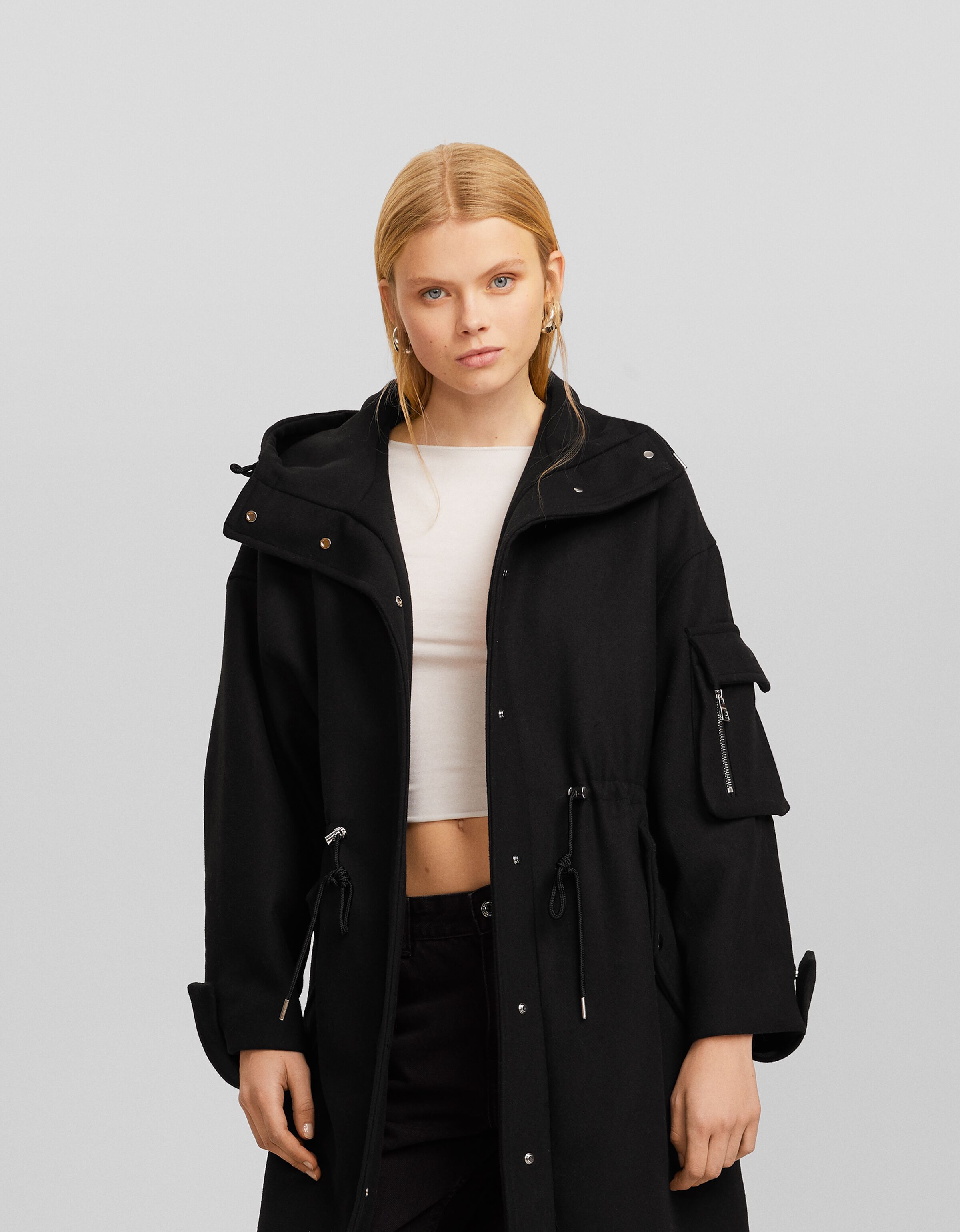 Bershka shop parka coat