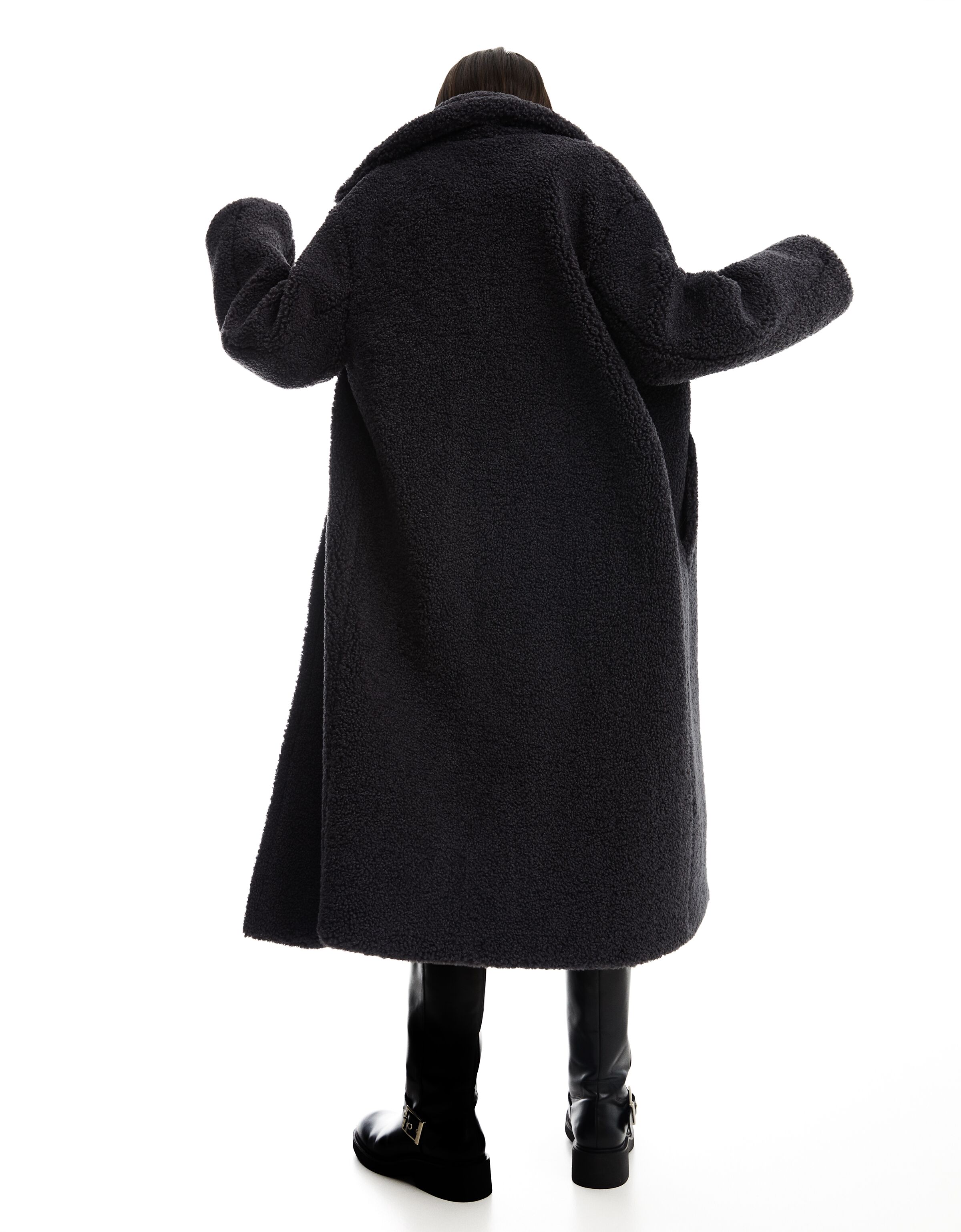 Manteau clearance mouton bershka