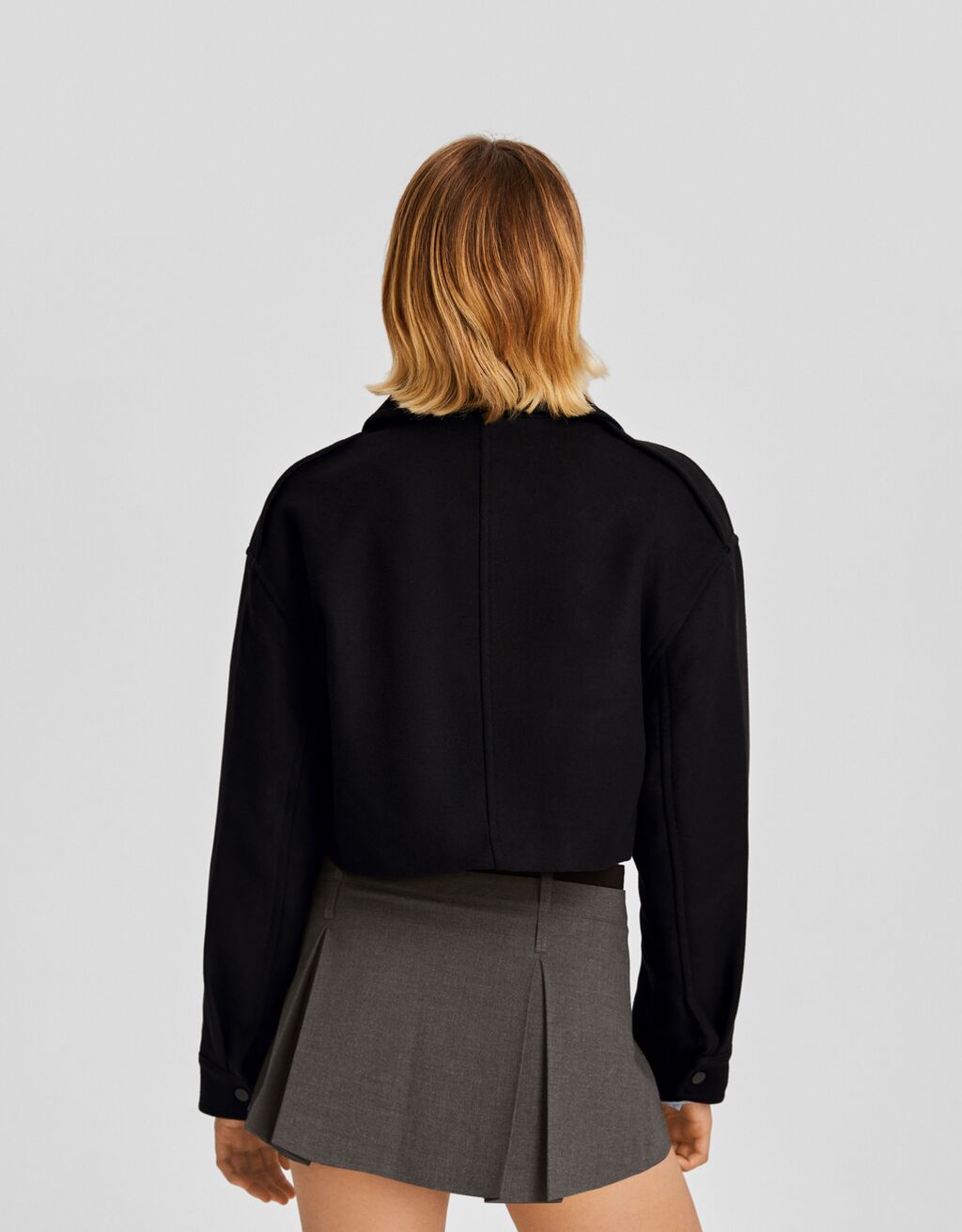 Cropped jacke bershka on sale