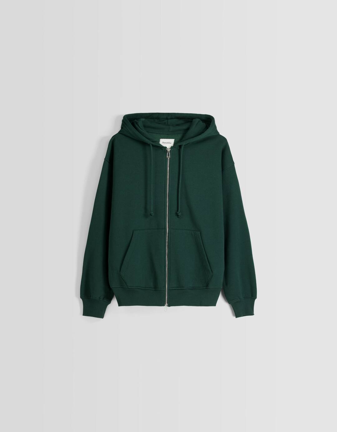Oversize zip-up hoodie