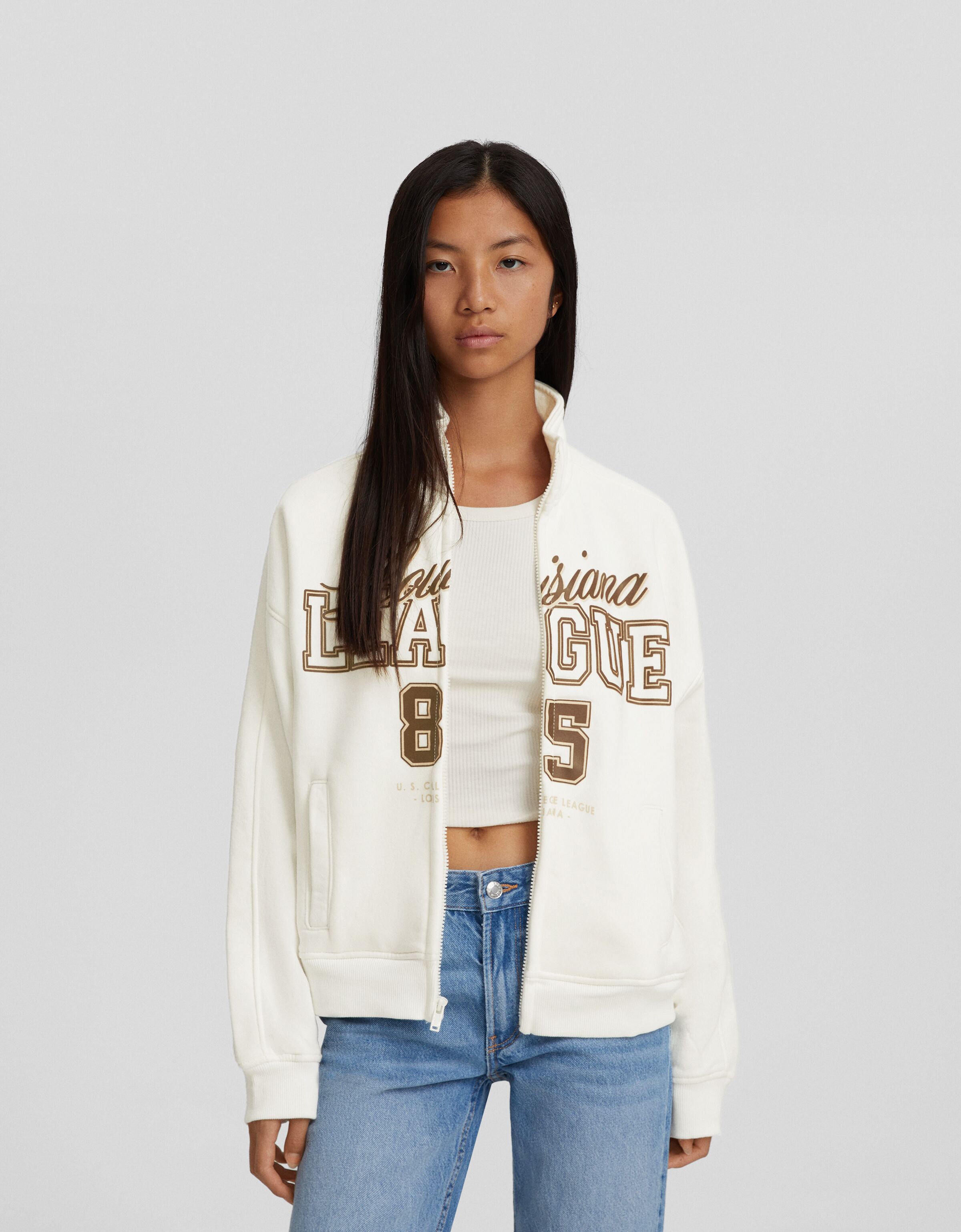 Sudaderas bershka shop mujer