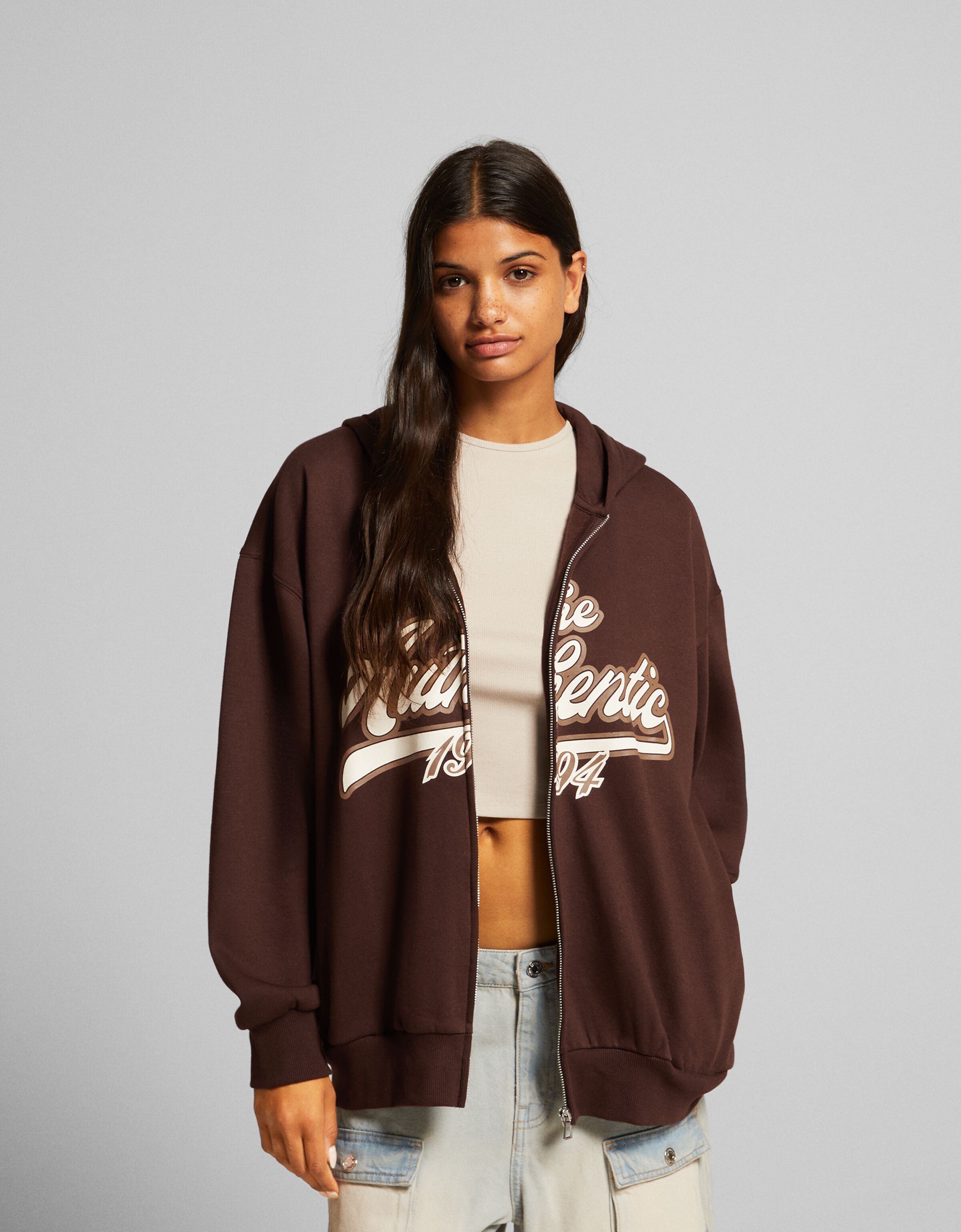 Sudaderas bershka mujer discount rebajas