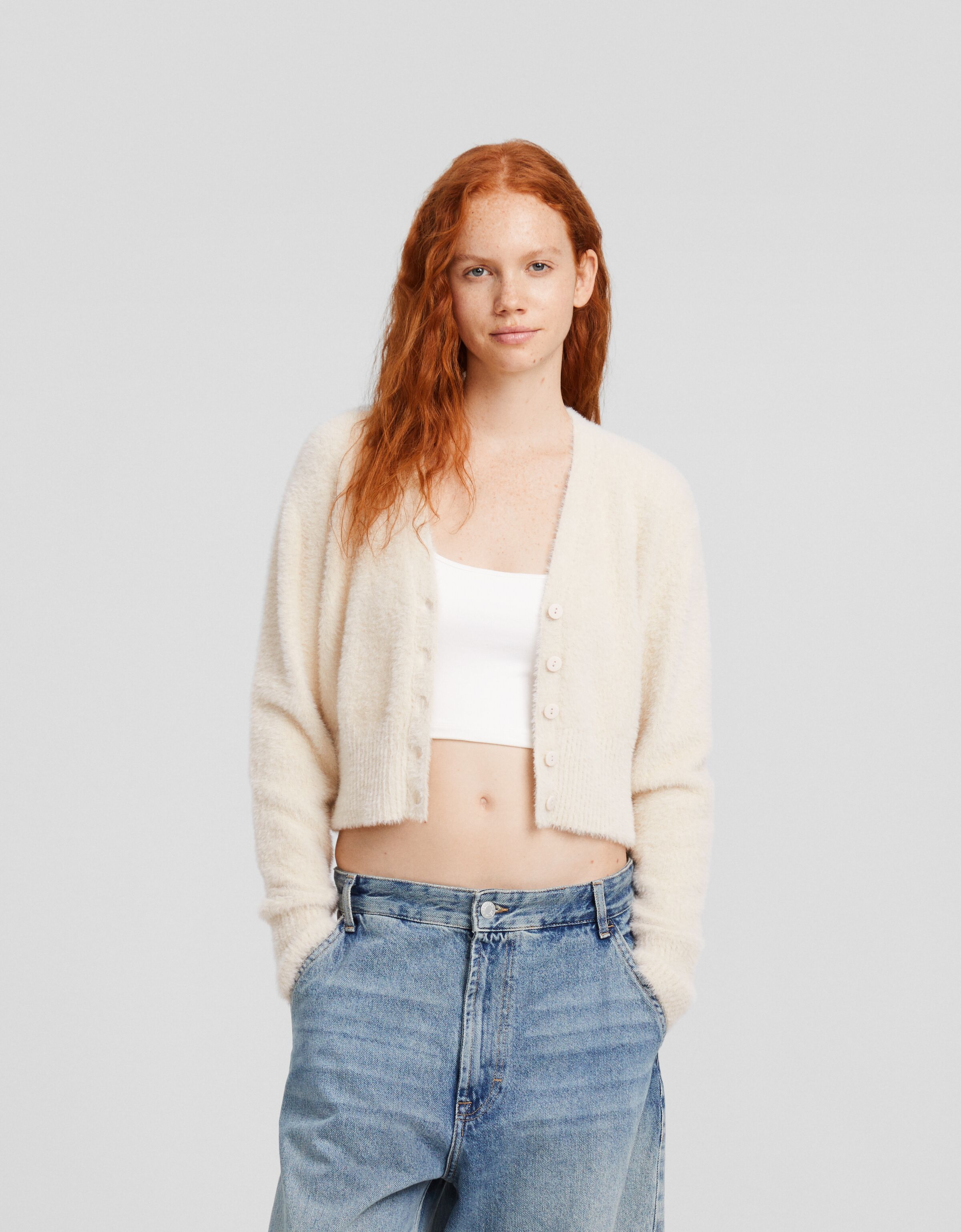 Fourrure sans manche best sale bershka